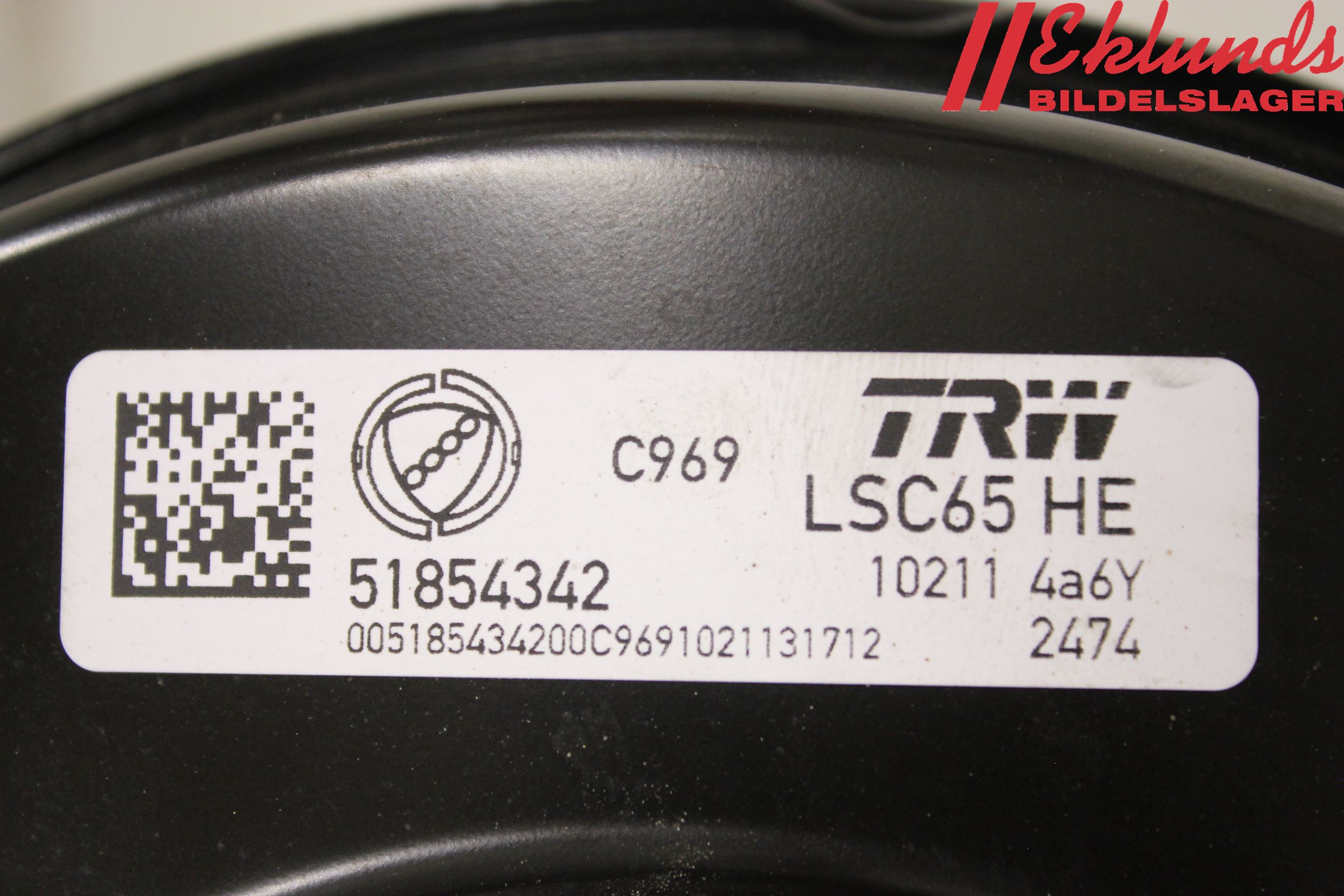 Fiat PANDA 12- Bromsservo