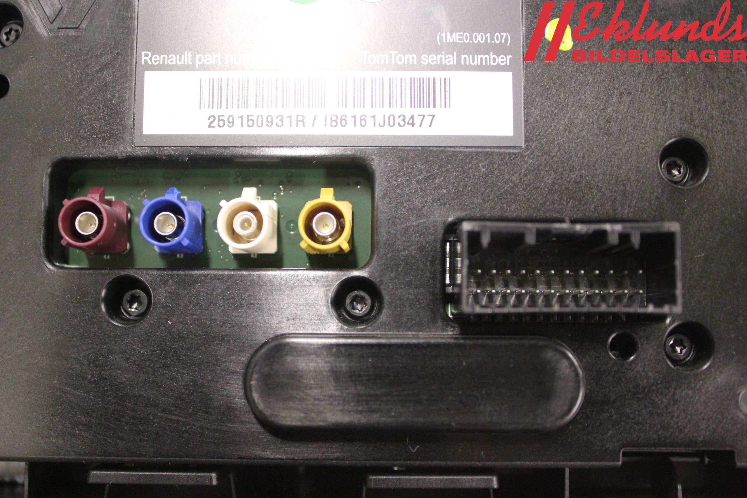 Renault MEGANE III 09-15 Gps Navigator