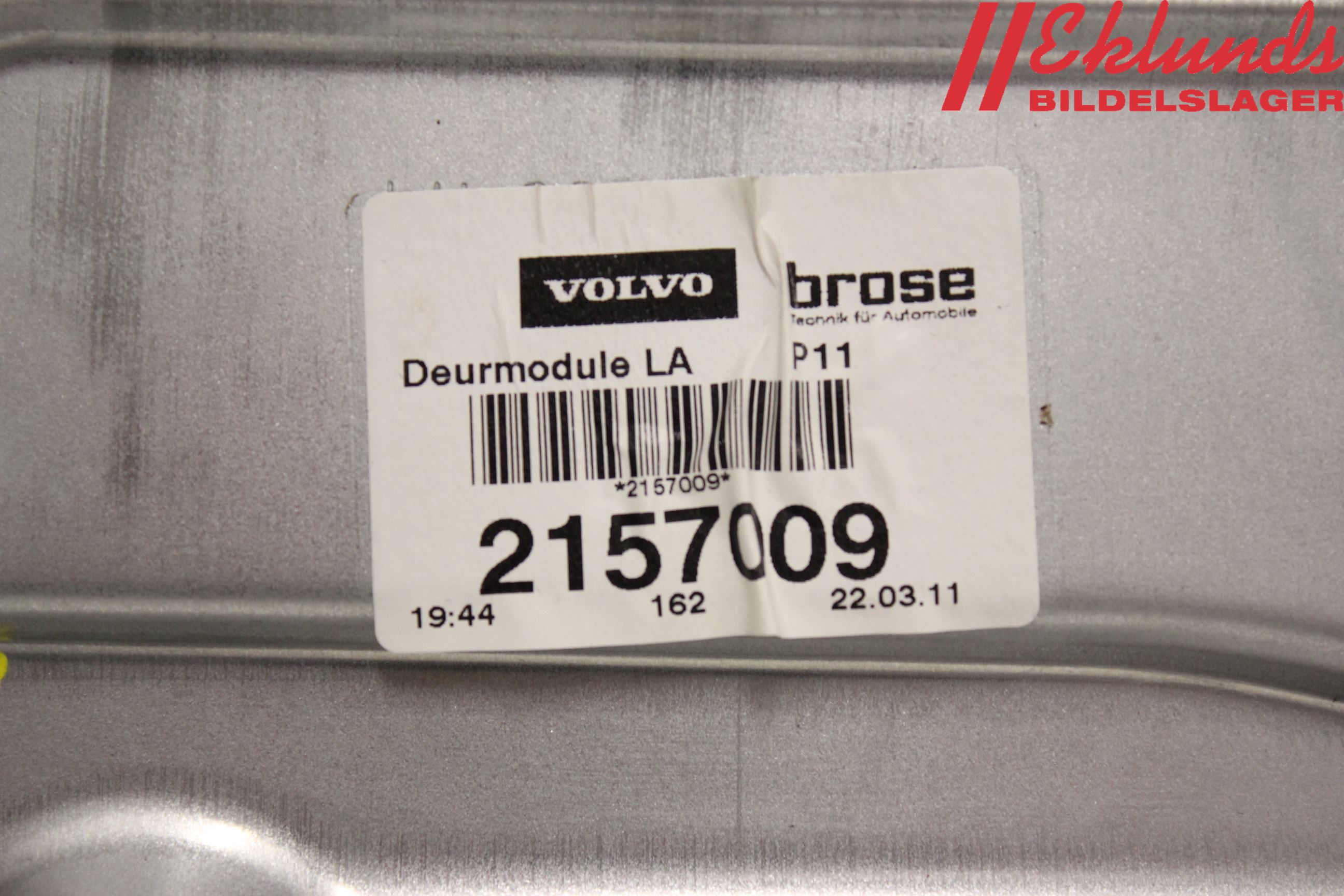 Volvo S40 08-12 Fönsterhiss El Kompl