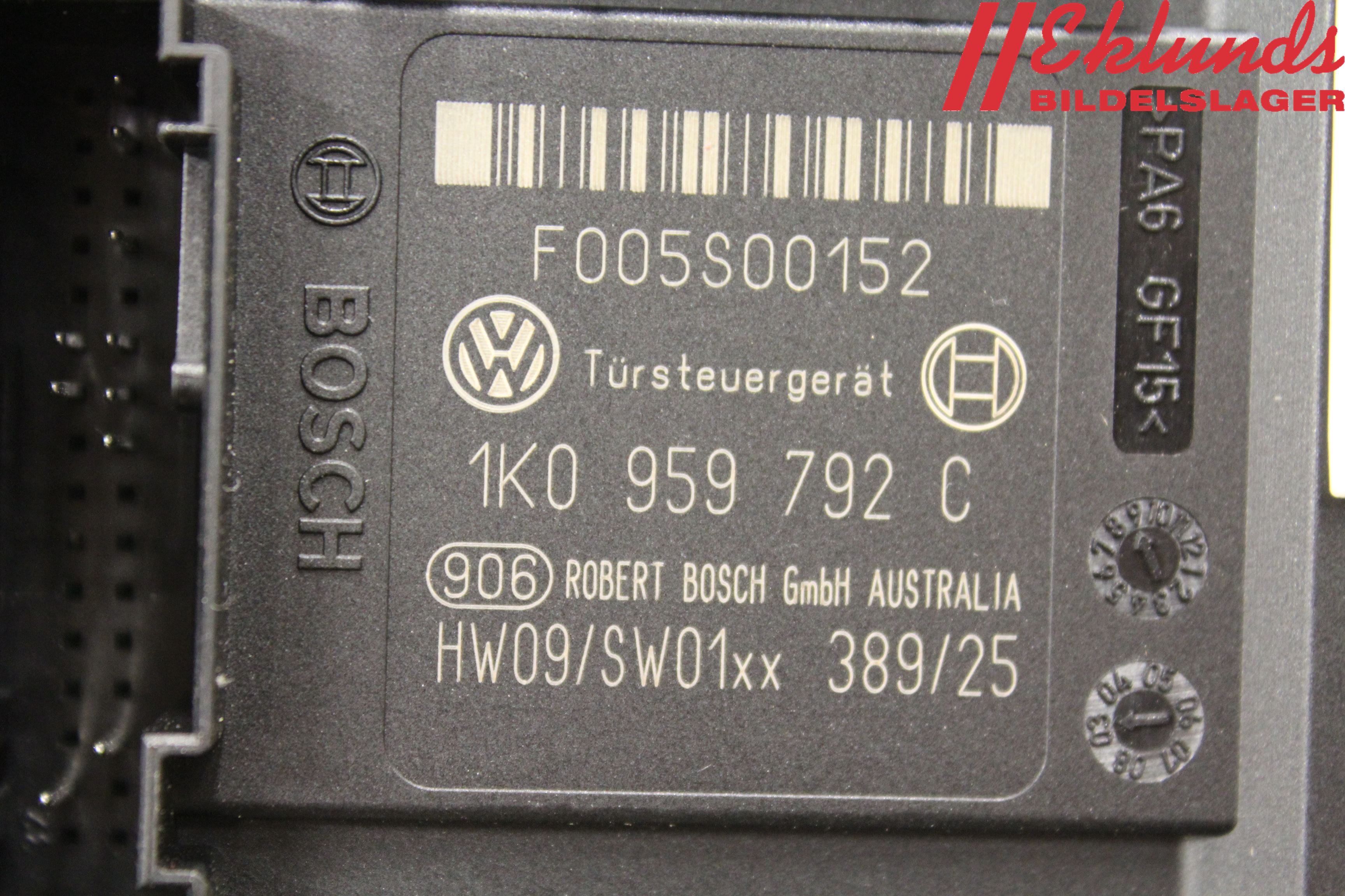 Volkswagen VW GOLF V 04-09 Fönsterhiss El Kompl