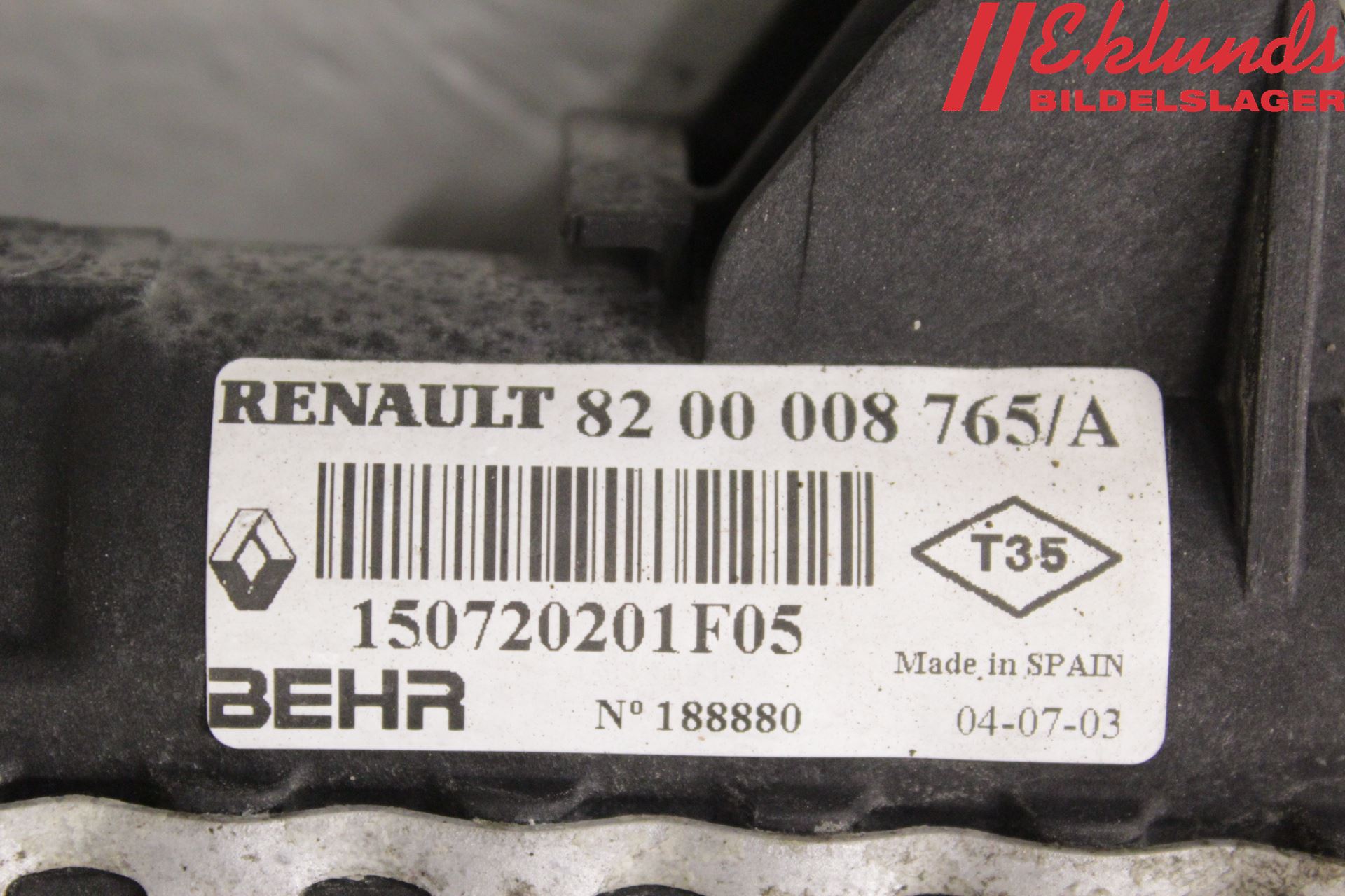 Renault LAGUNA II  01-05 Kylare Man