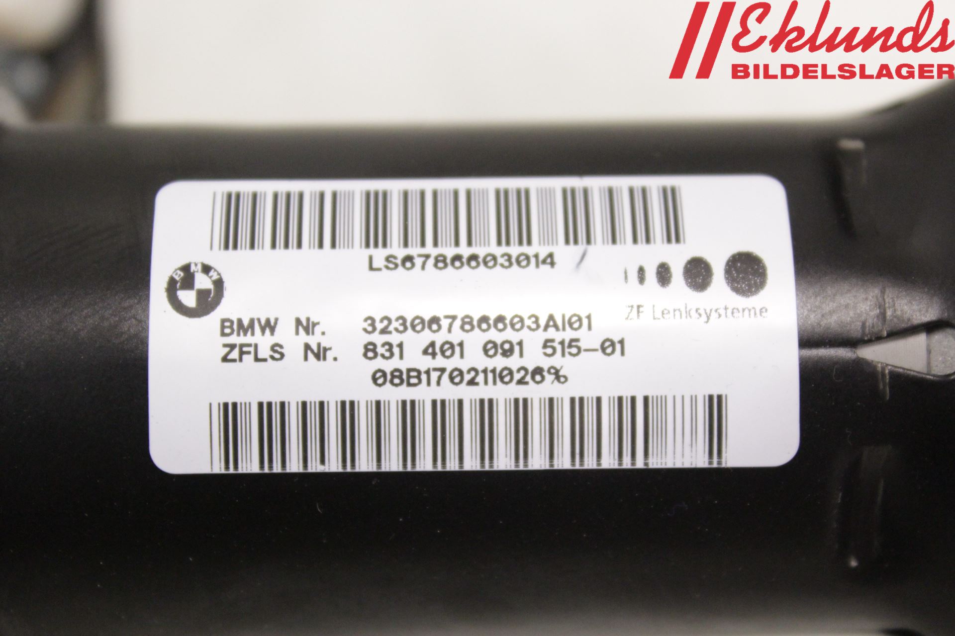 BMW X6 E71/E72   08-14 Rattaxelagg Justerbart