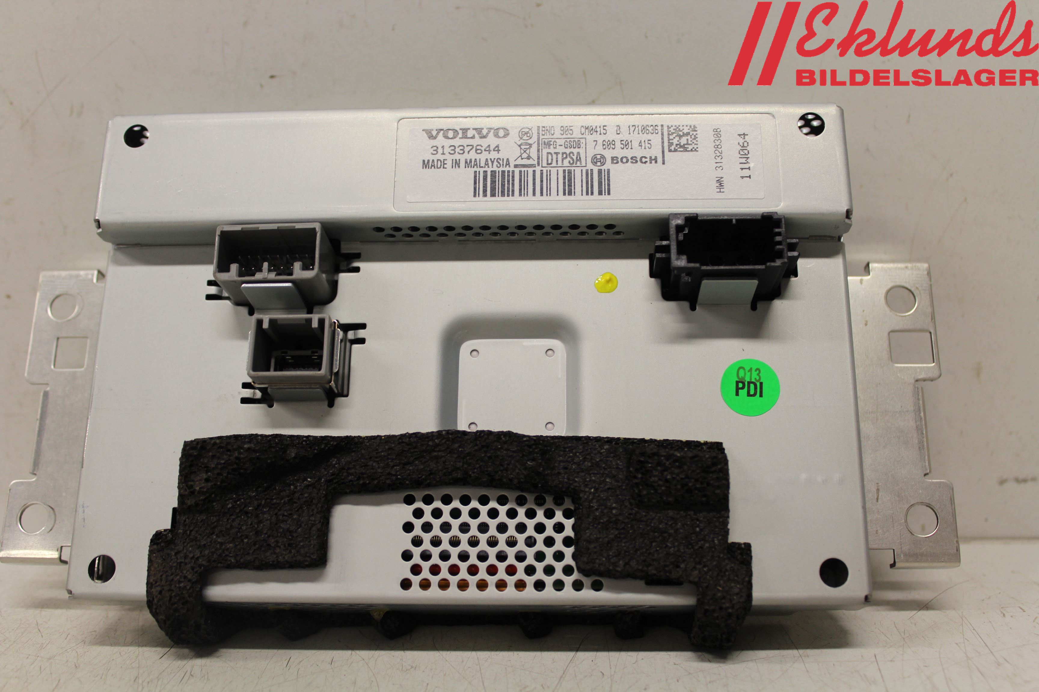 Volvo V60 11-13 Kontrolldisplay