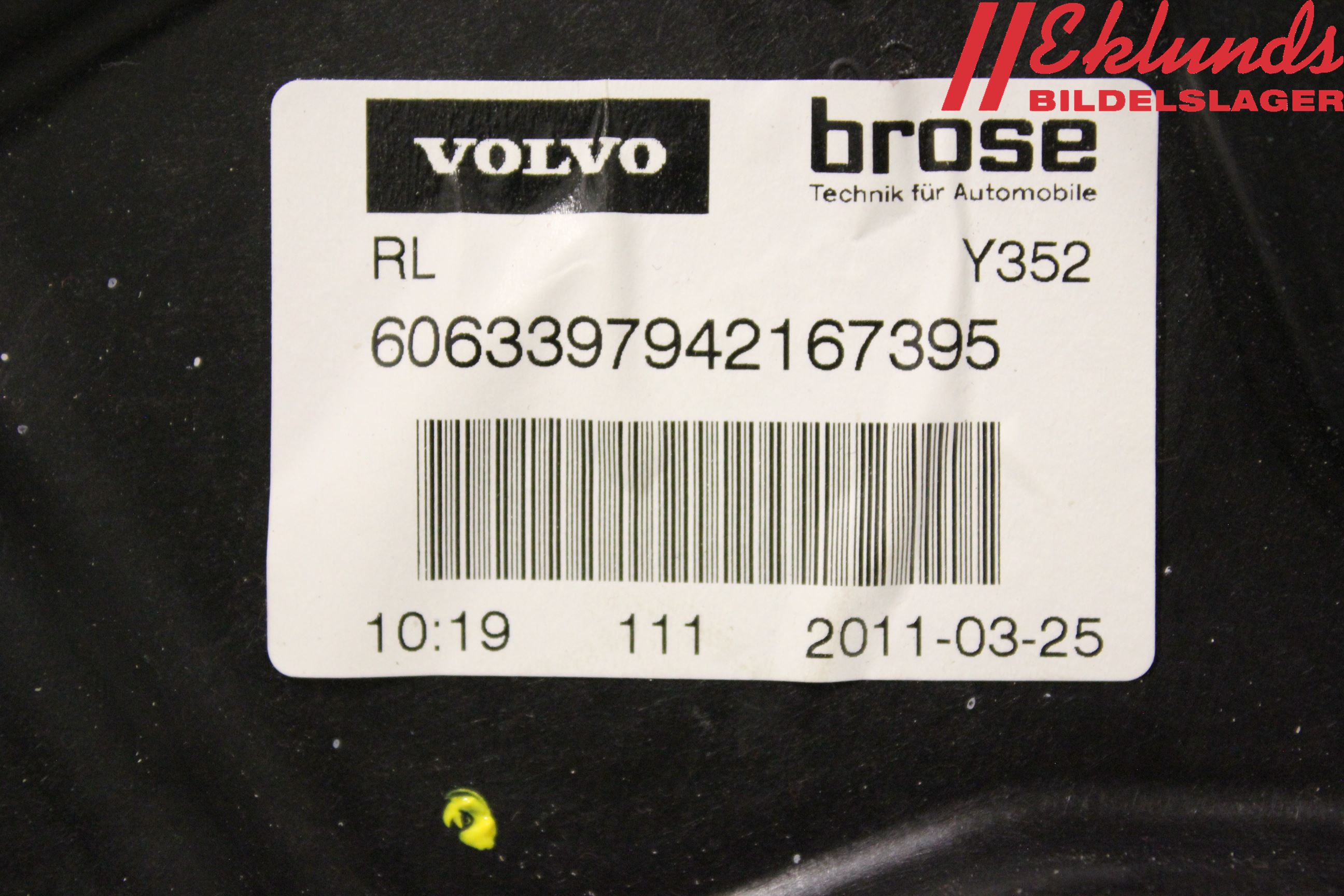 Volvo V60 11-13 Fönsterhiss El Kompl