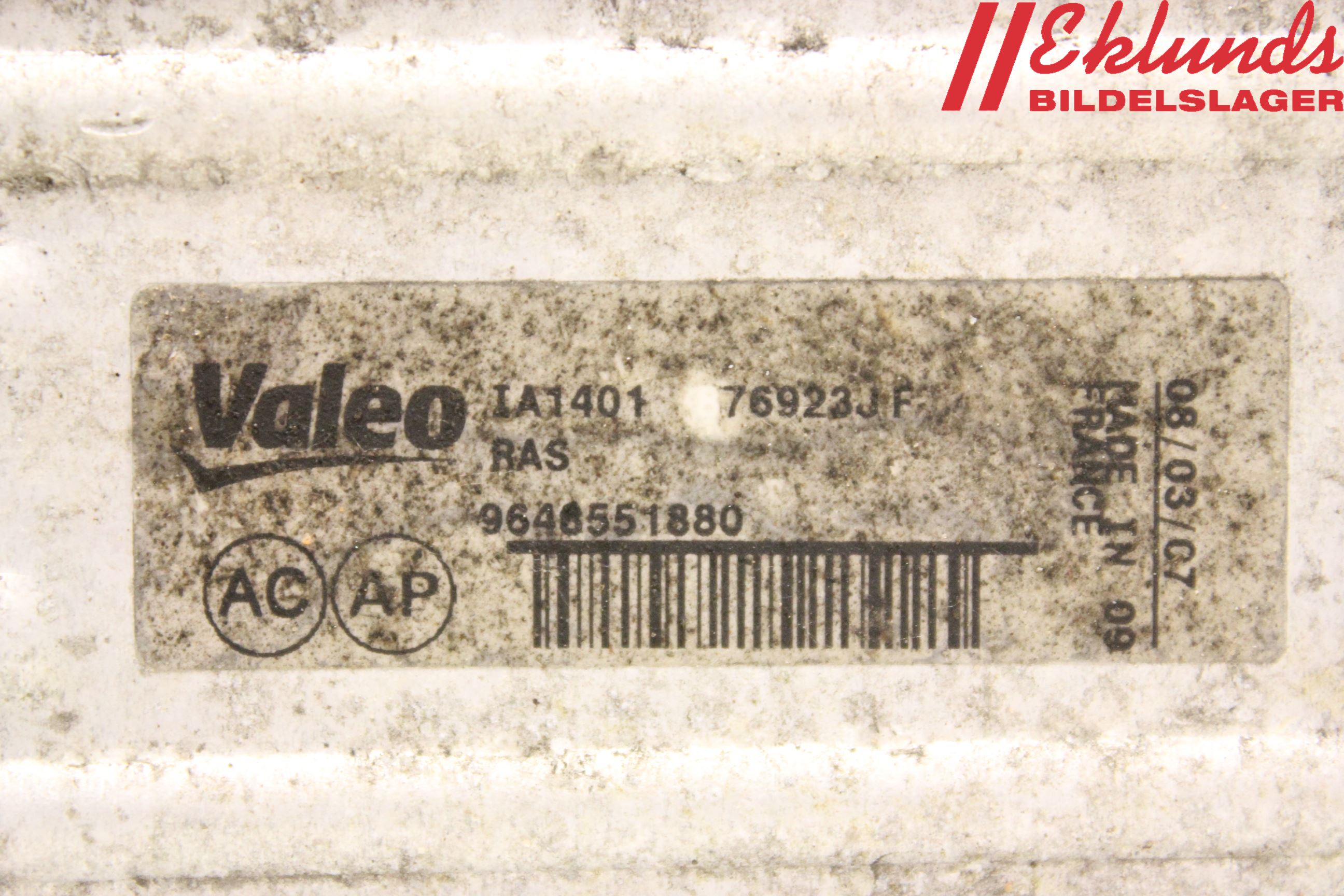 Citroen C4 I   05-10 Laddluft-Intercooler Kyl