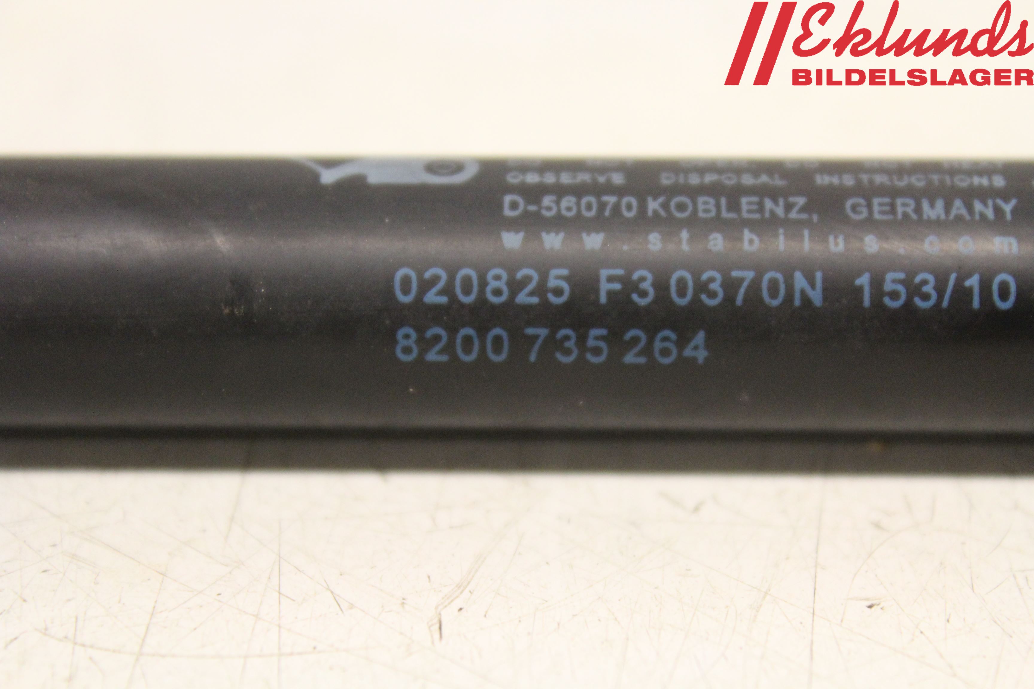 Dacia SANDERO 09-13 Gasfjäder Baklucka