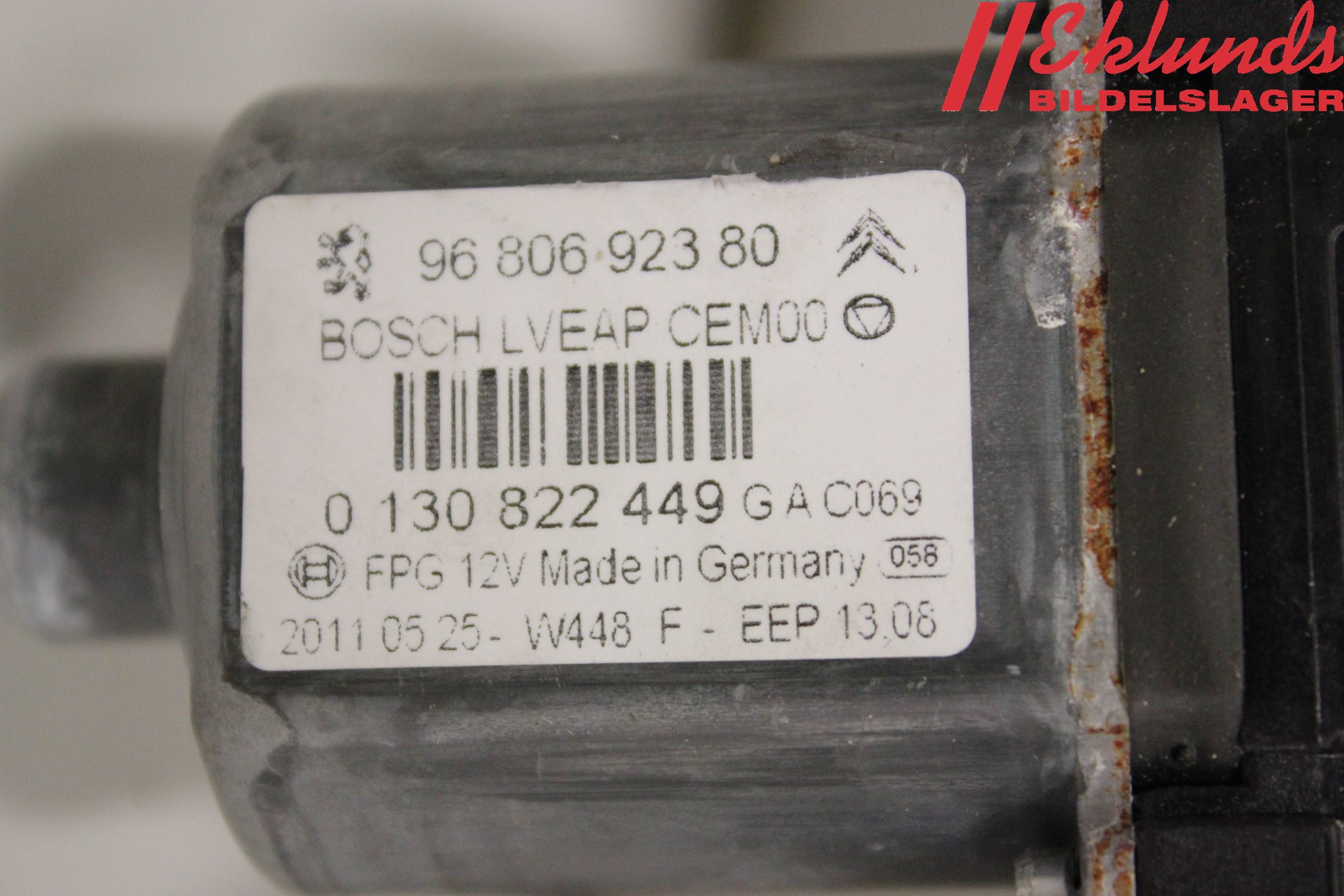 Peugeot 308 08-13 Fönsterhiss El Kompl