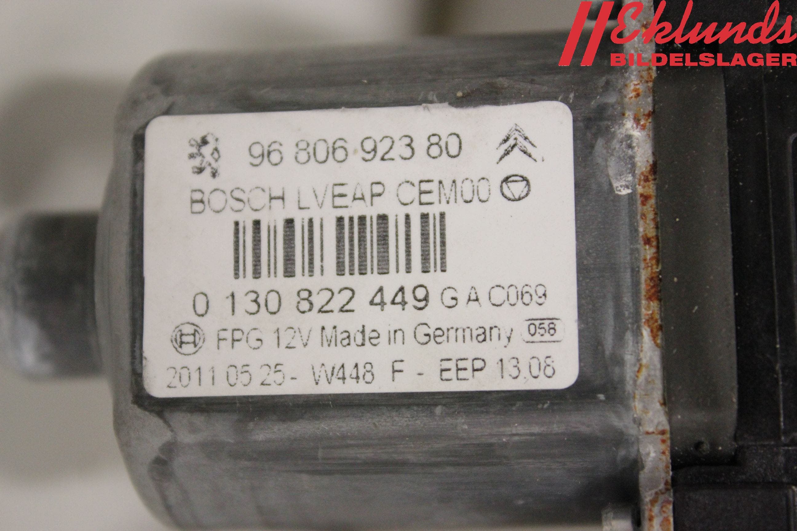 Peugeot 308 08-13 Fönsterhiss El Kompl