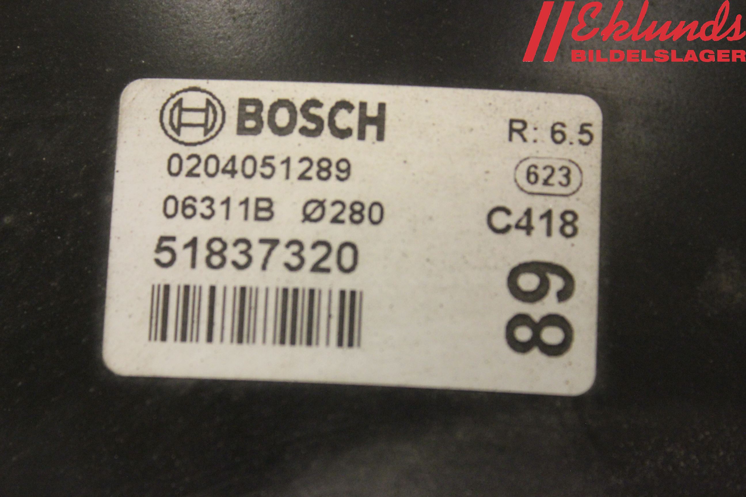 Citroen JUMPER 07-13 Bromsservo