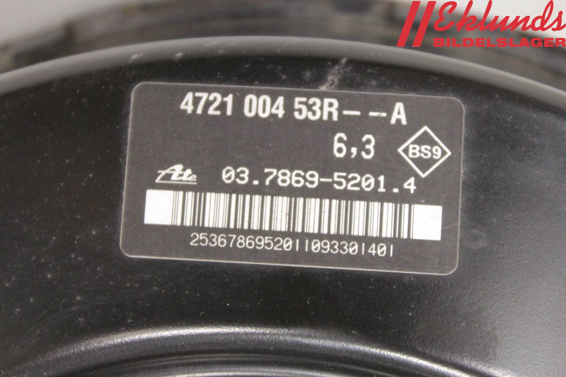 Renault MASTER III  10-14 Bromsservo