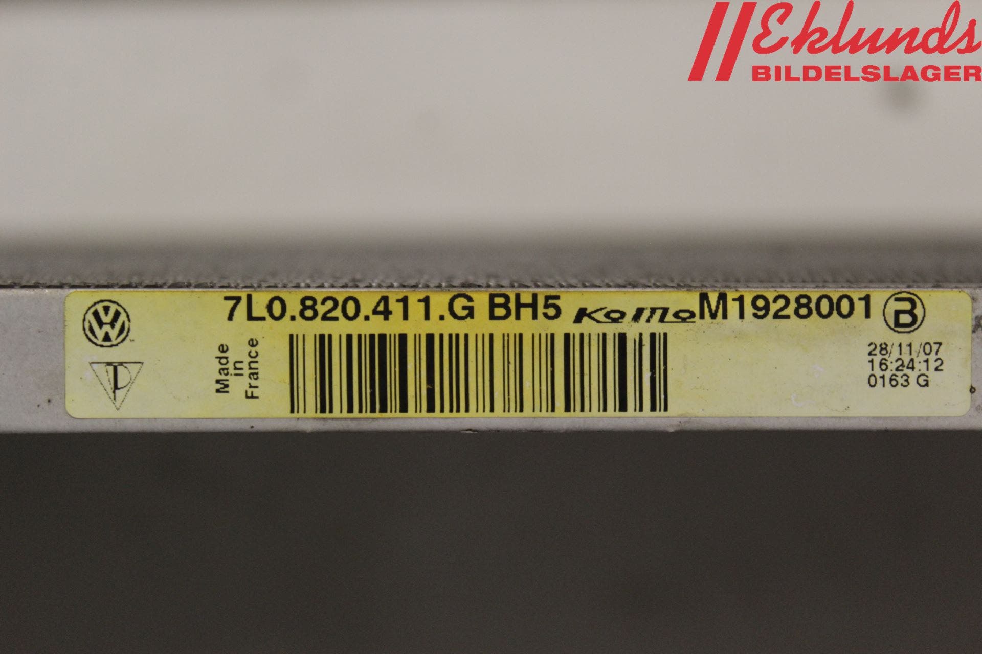 Volkswagen VW TOUAREG 7L 03-10 Ac Kondensor-Kylare