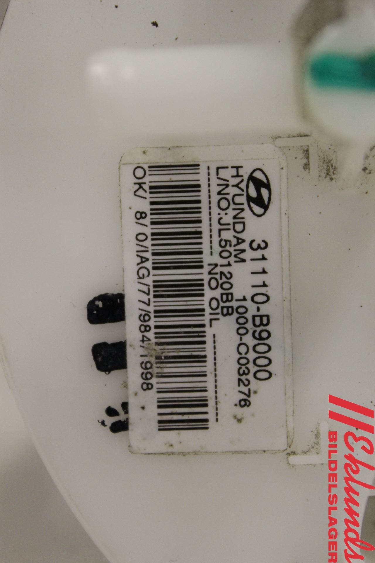 Hyundai i10 BA 14-16 Bränslepump El