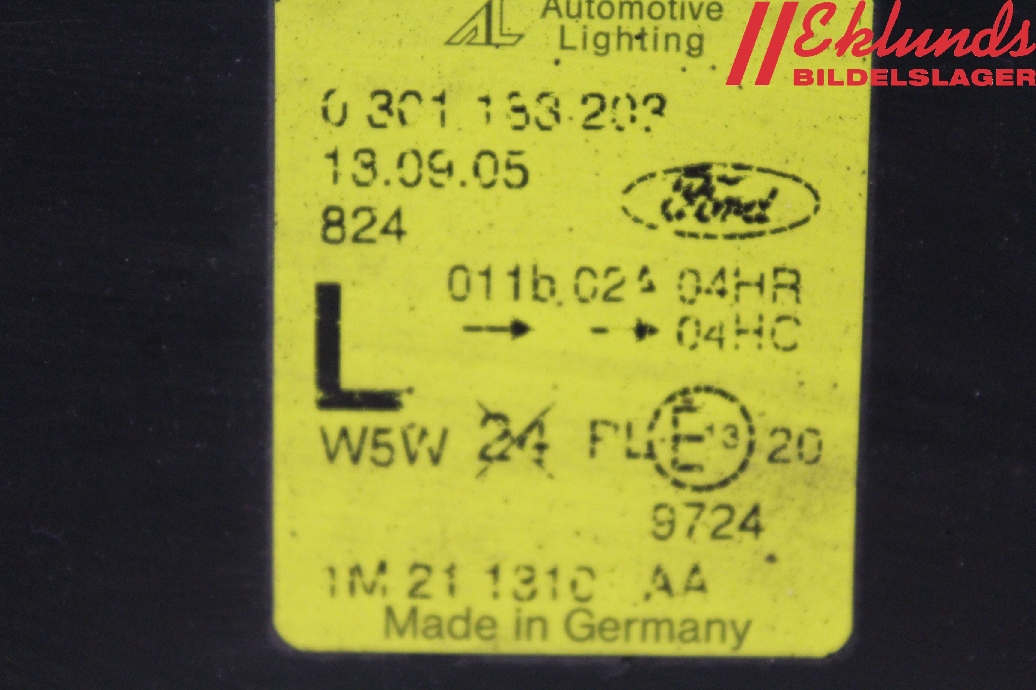 Ford GALAXY     00-06 Strålkastare Vänster