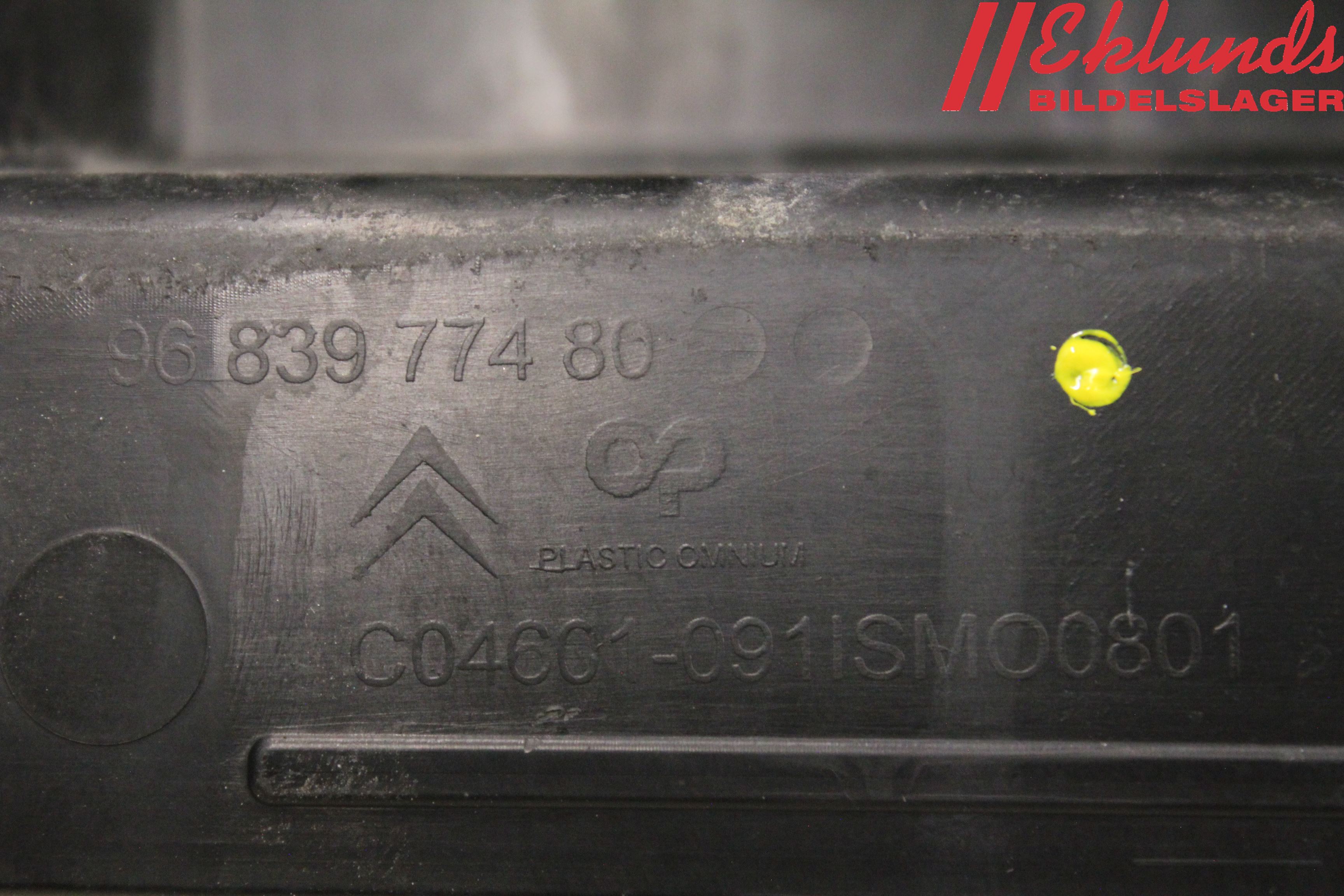 Citroen C3 10-17 Stötfångare Deformelement Bak