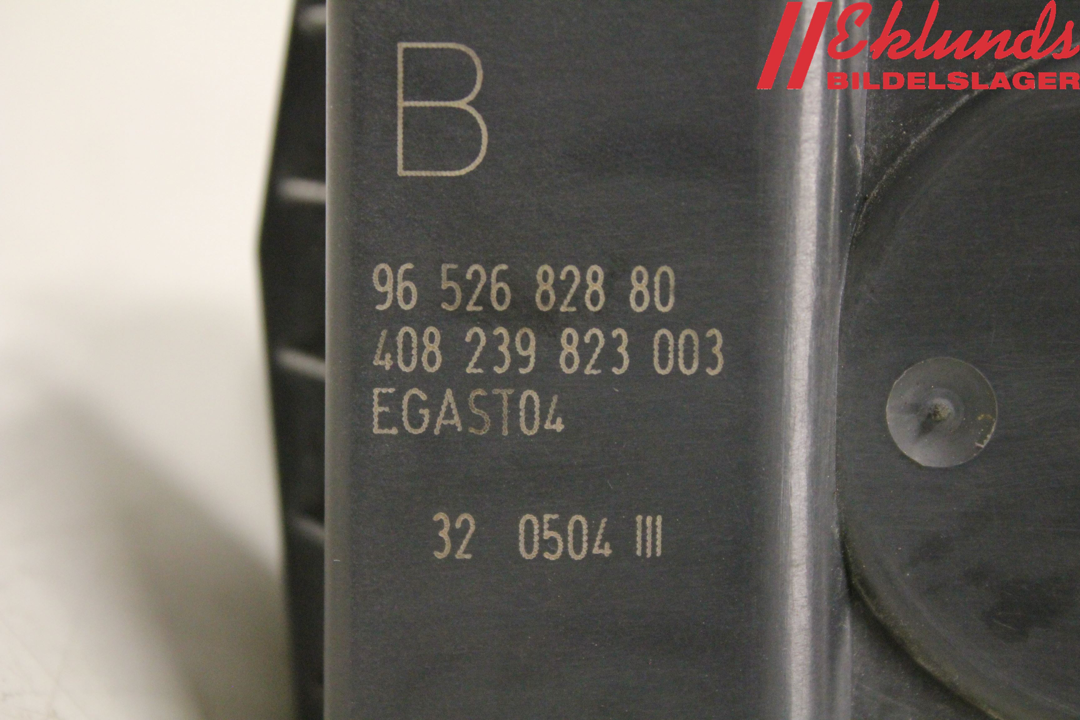 Peugeot 307     01-05 Injspjällhus