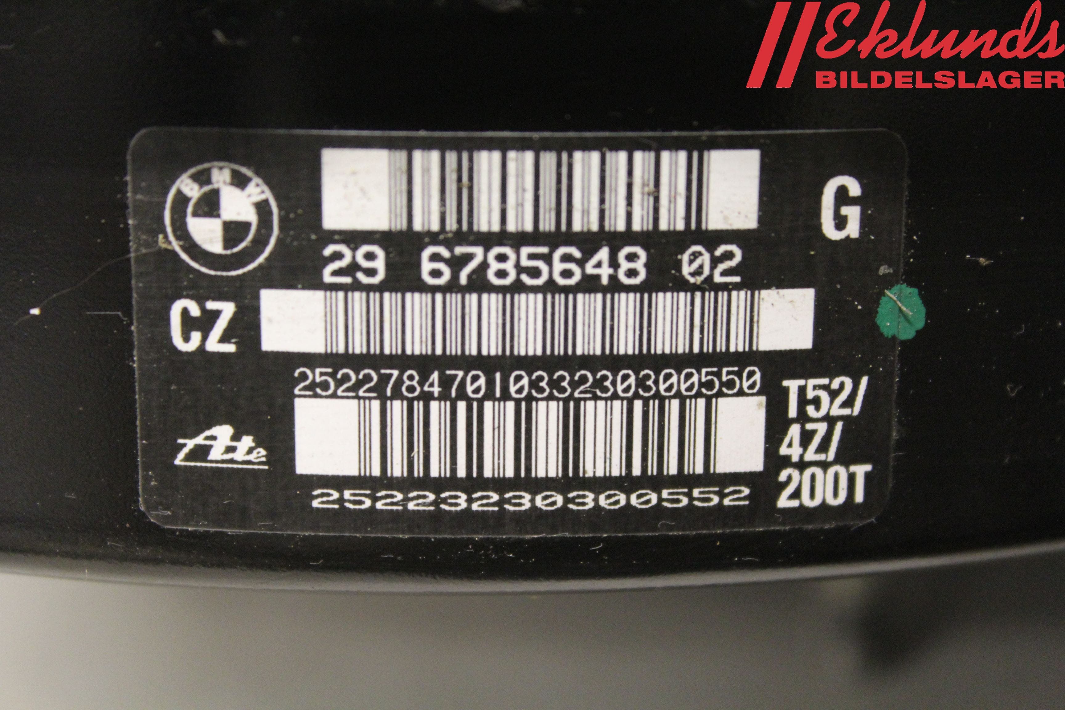 BMW X1 E84 10-15 Bromsservo