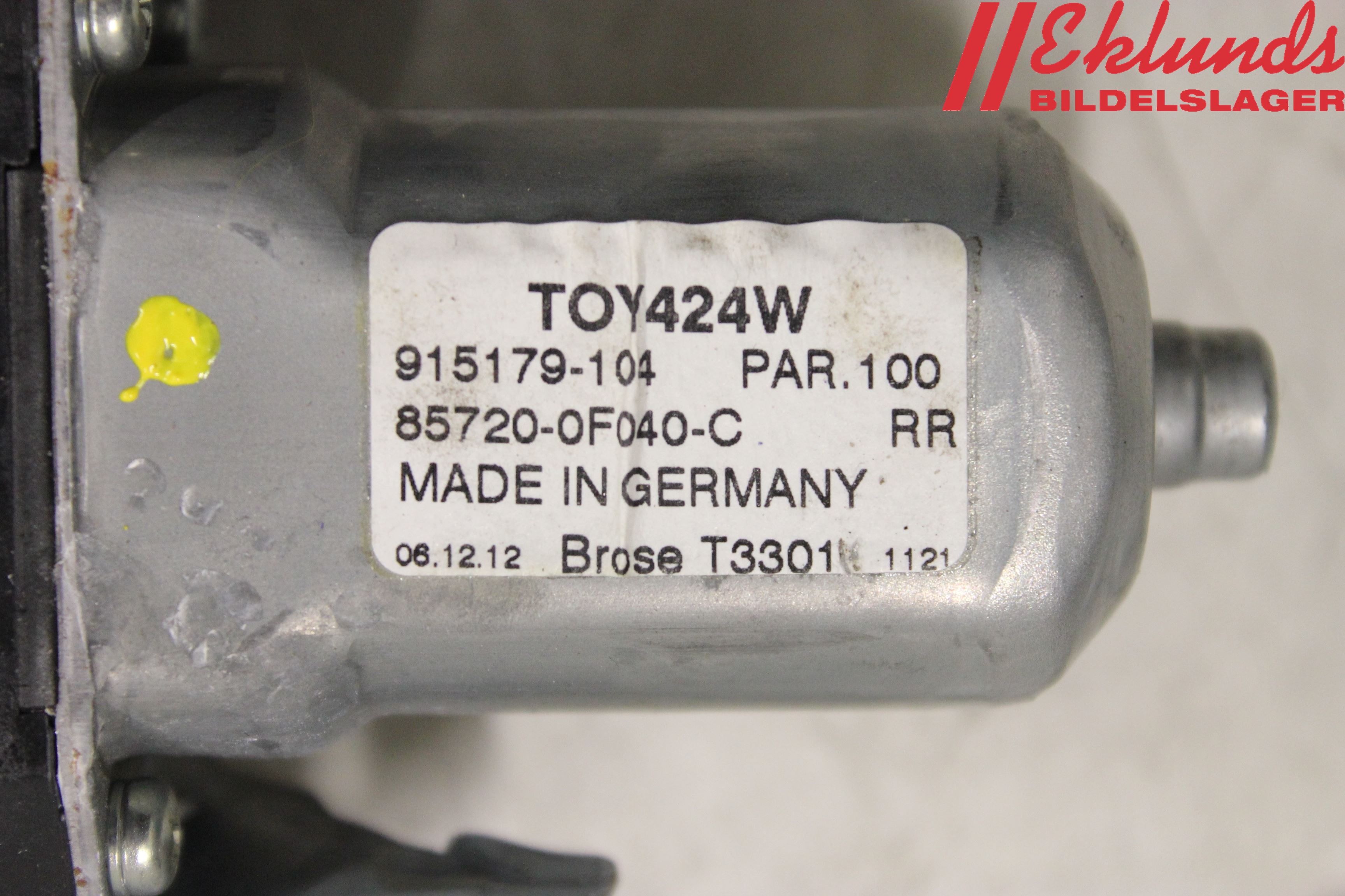 Toyota VERSO 09-18 Fönsterhiss El Kompl