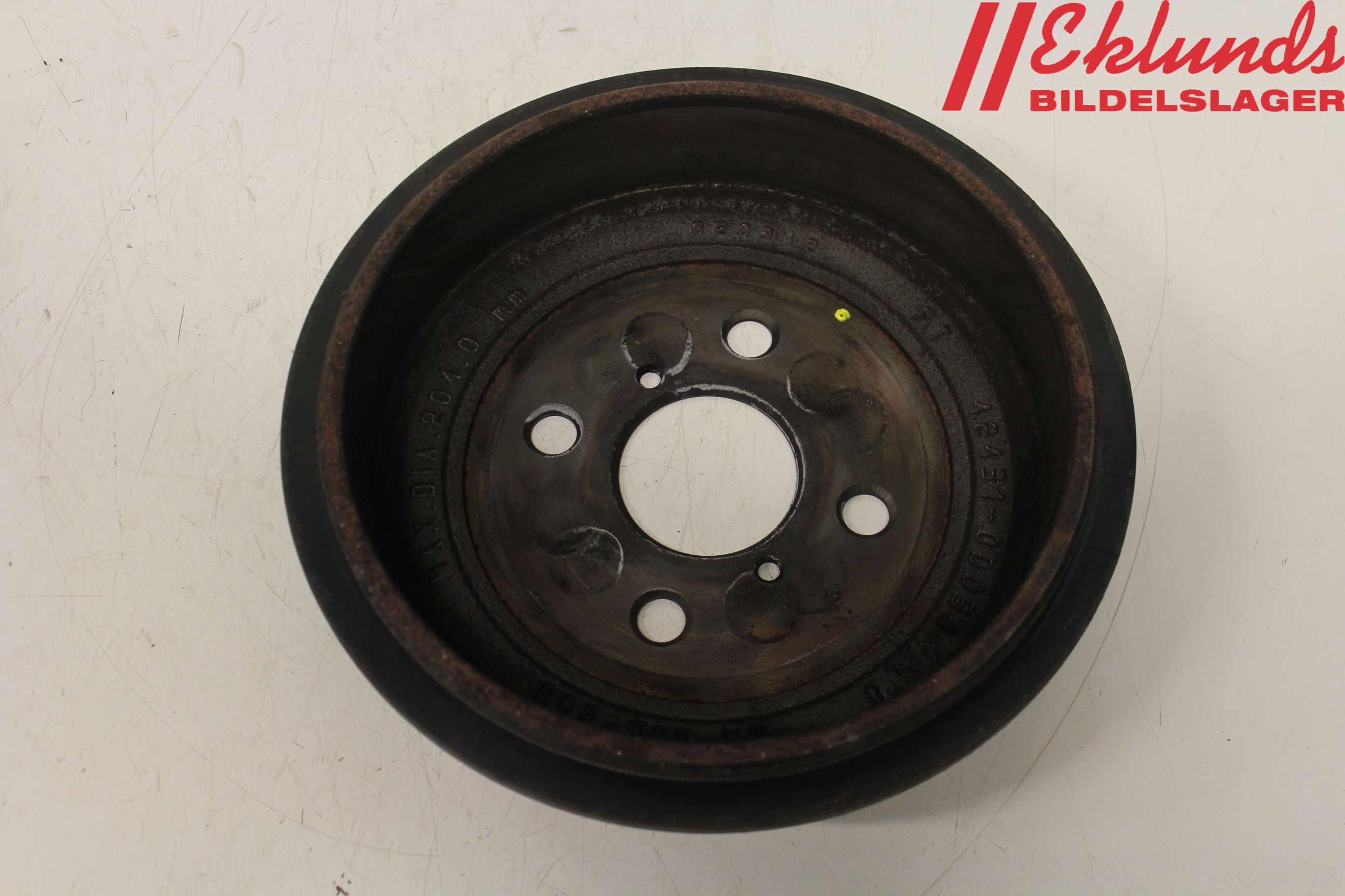 Toyota YARIS XP130 12-14 Bromstrumma Bak