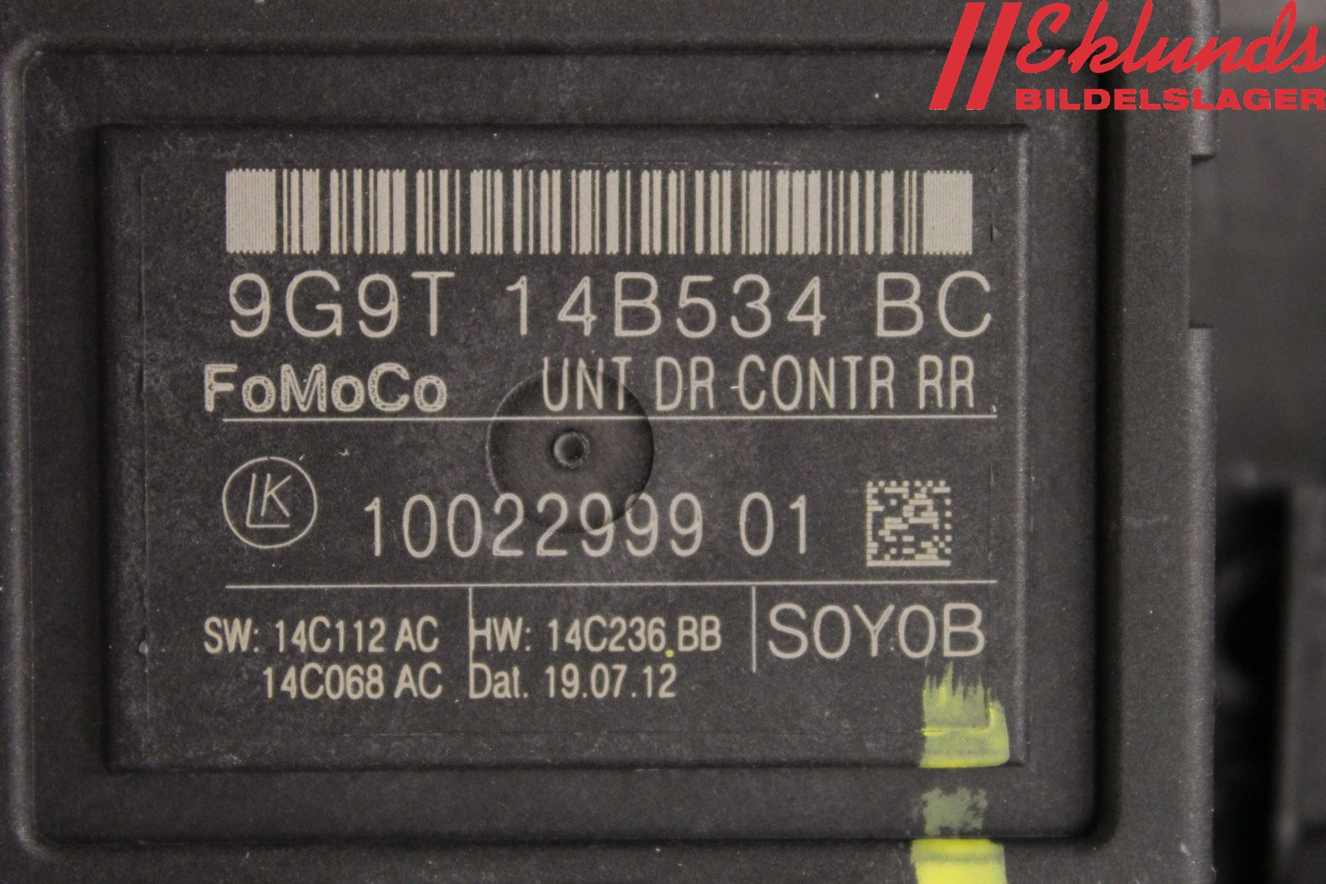 Volvo XC60 09-13 Fönsterhiss El Kompl