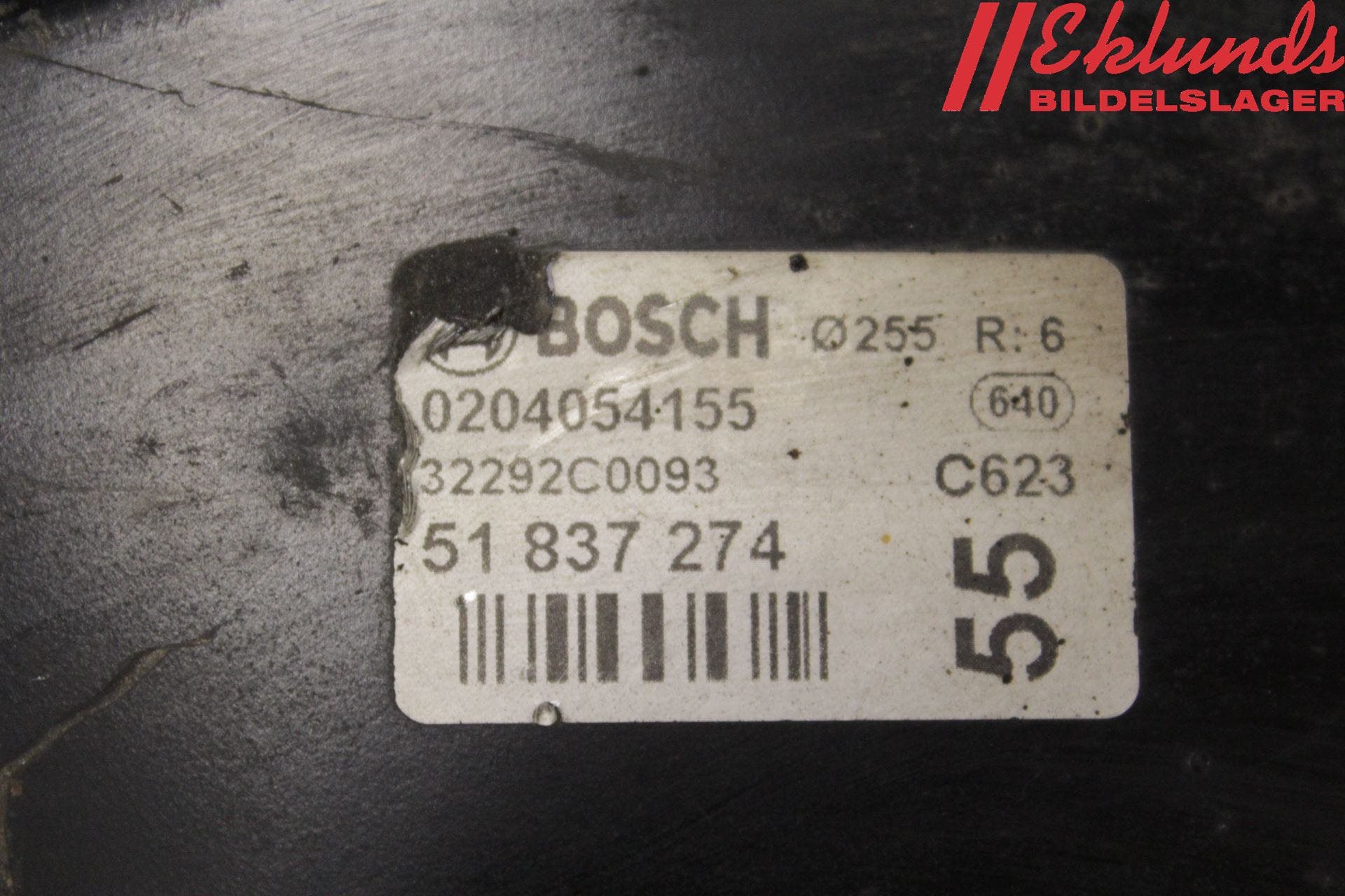 Alfa Mi.To 09-17 Bromsservo