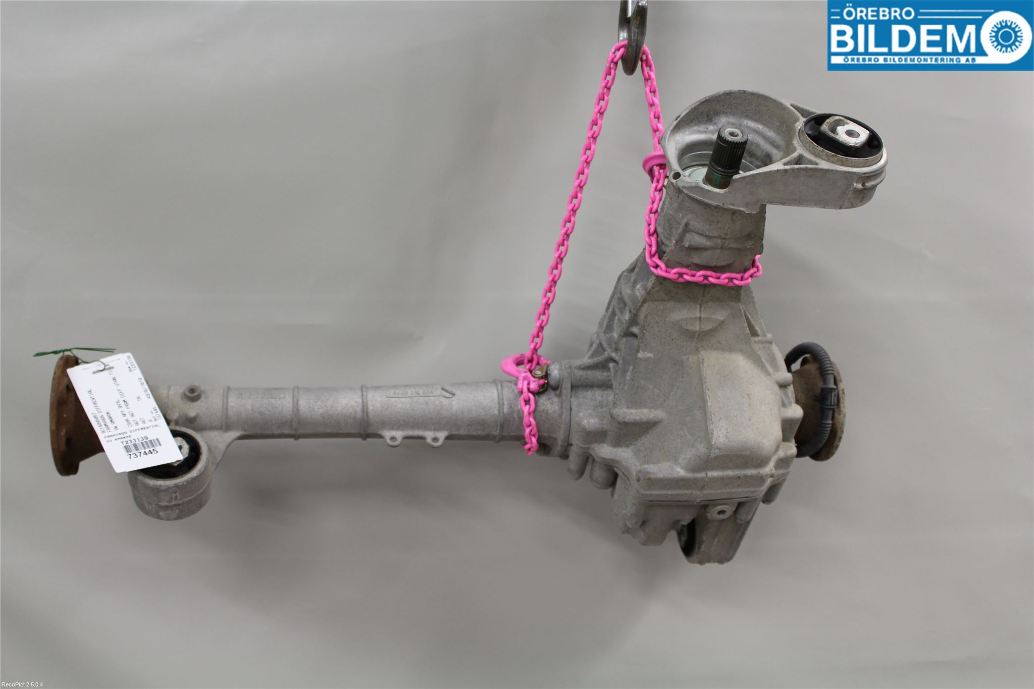 Volkswagen VW AMAROK 2H 10-22 Framvagn Diffrential