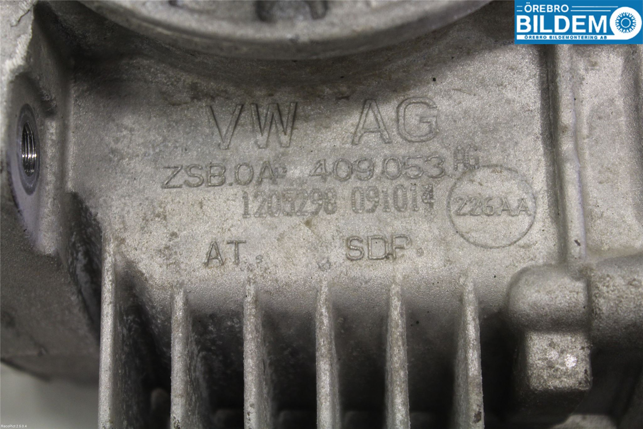 Volkswagen VW TIGUAN 07-16 Växel Fördelningslåda