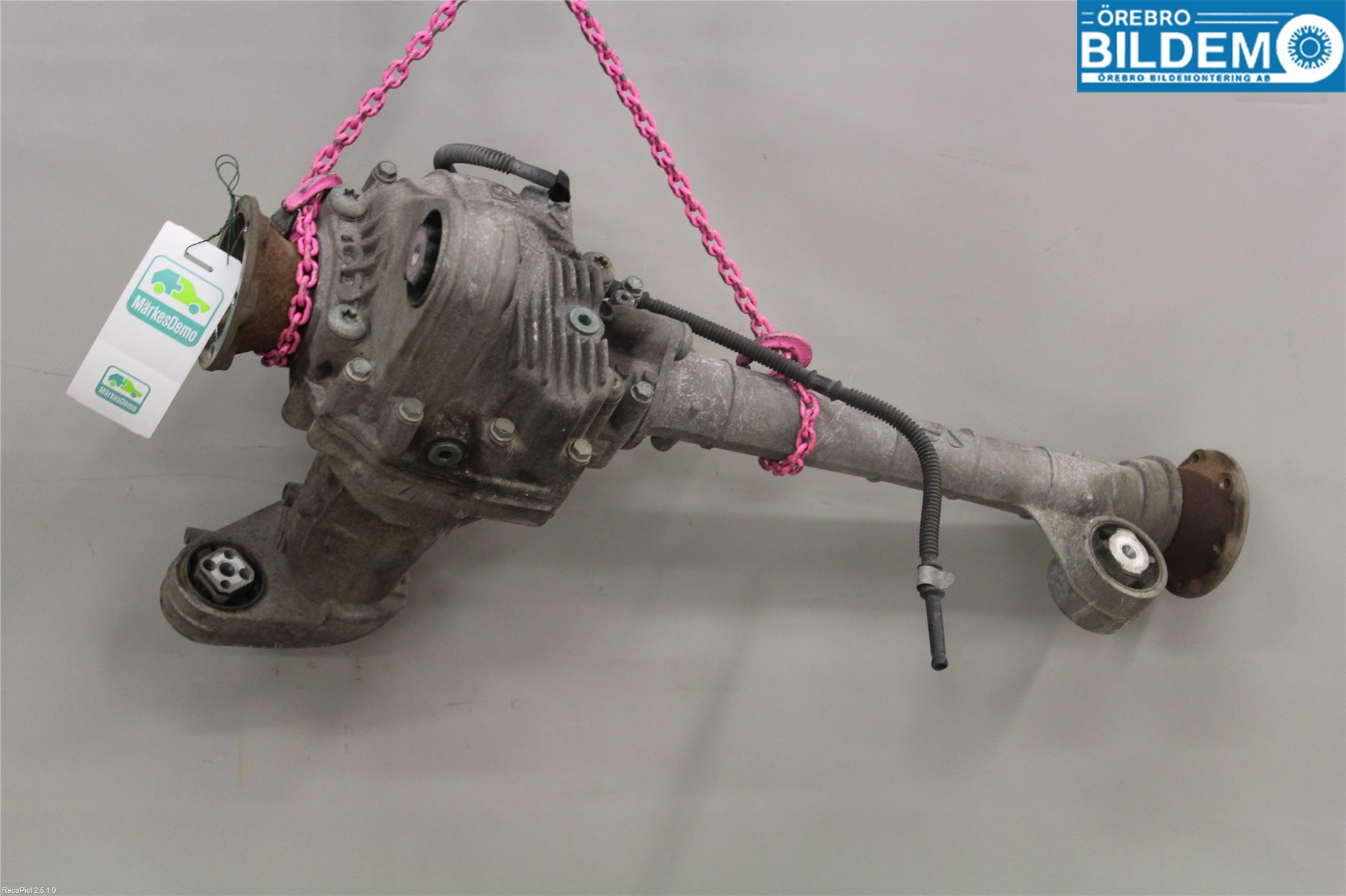 Audi Q7/SQ7 Framvagn Diffrential