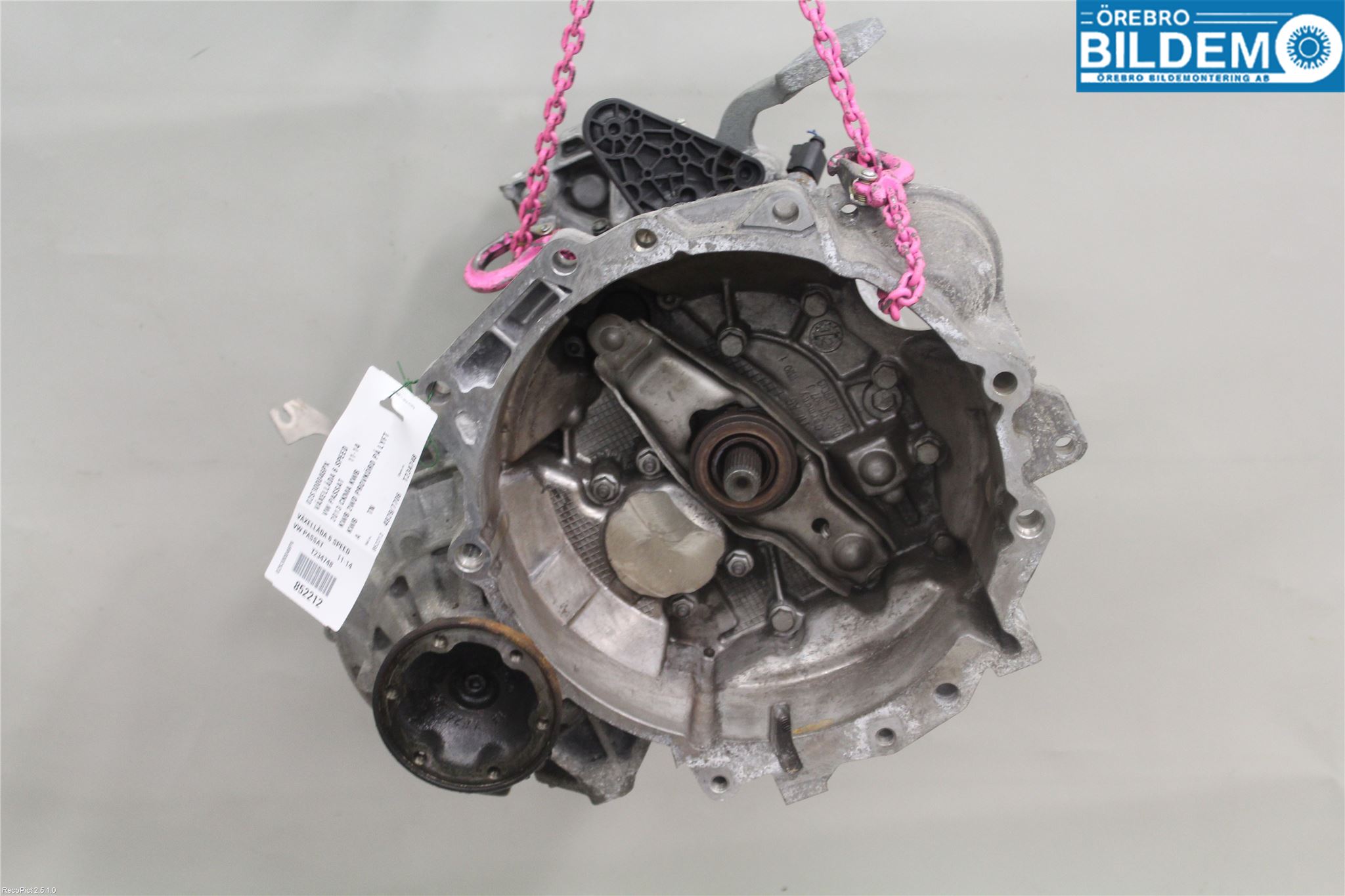 Volkswagen VW PASSAT 11-14 Växellåda Man 6 Vxl