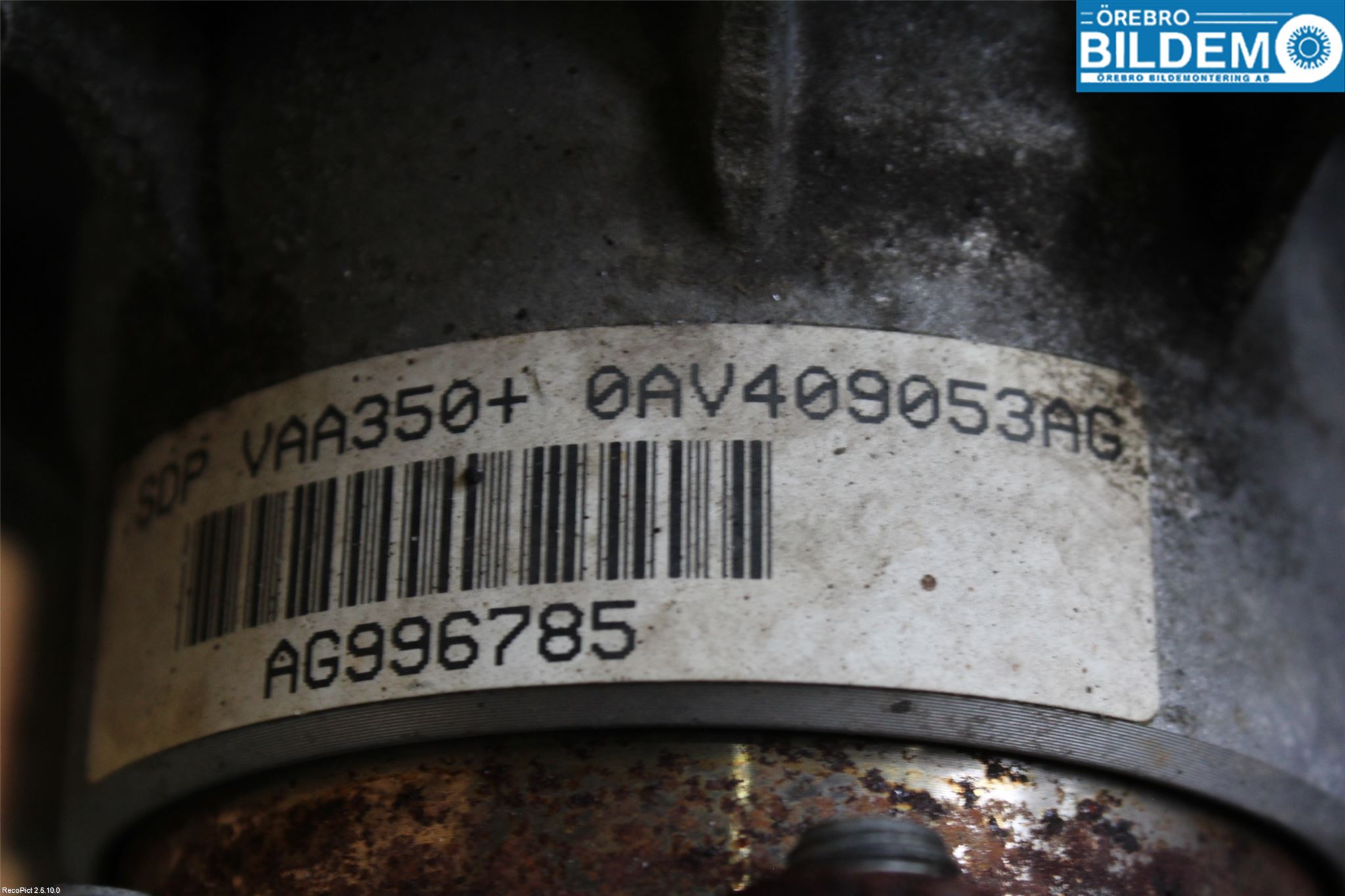Volkswagen VW PASSAT 11-14 Växellåda Automat