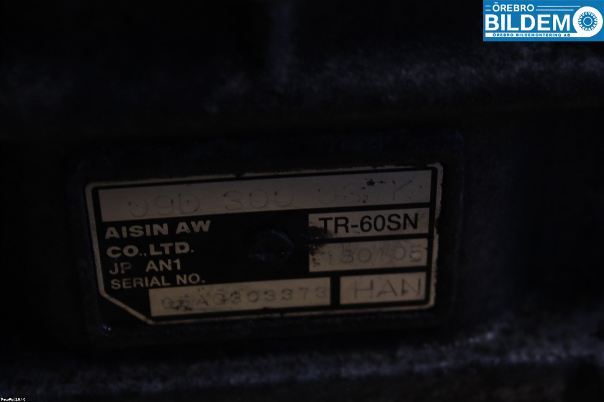 Volkswagen VW TOUAREG 7L 03-10 Växellåda Automat