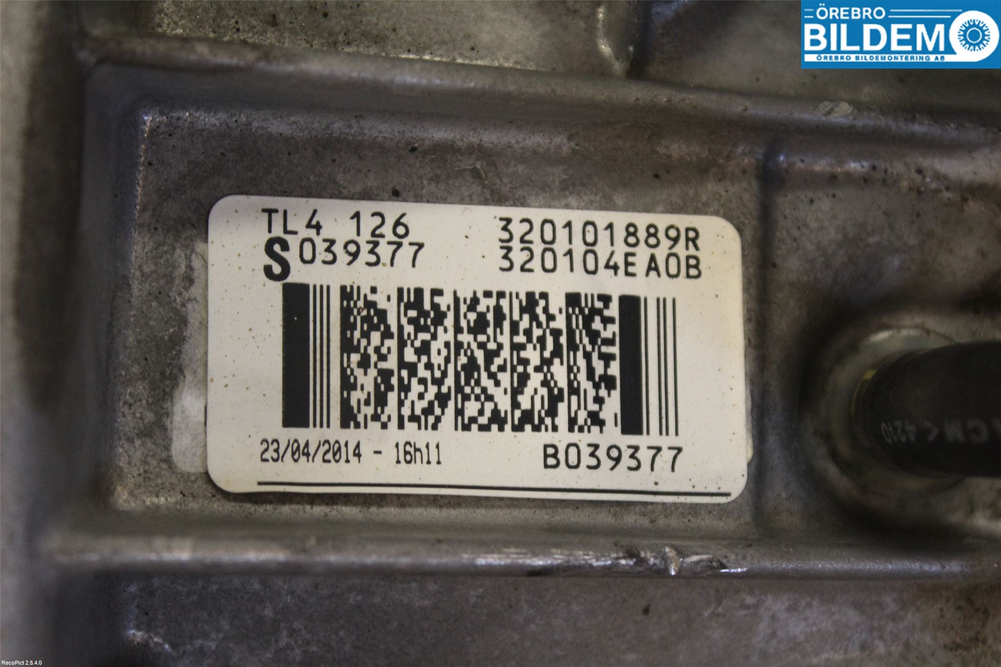 Nissan QASHQAI 14-17 Växellåda Man 6 Vxl