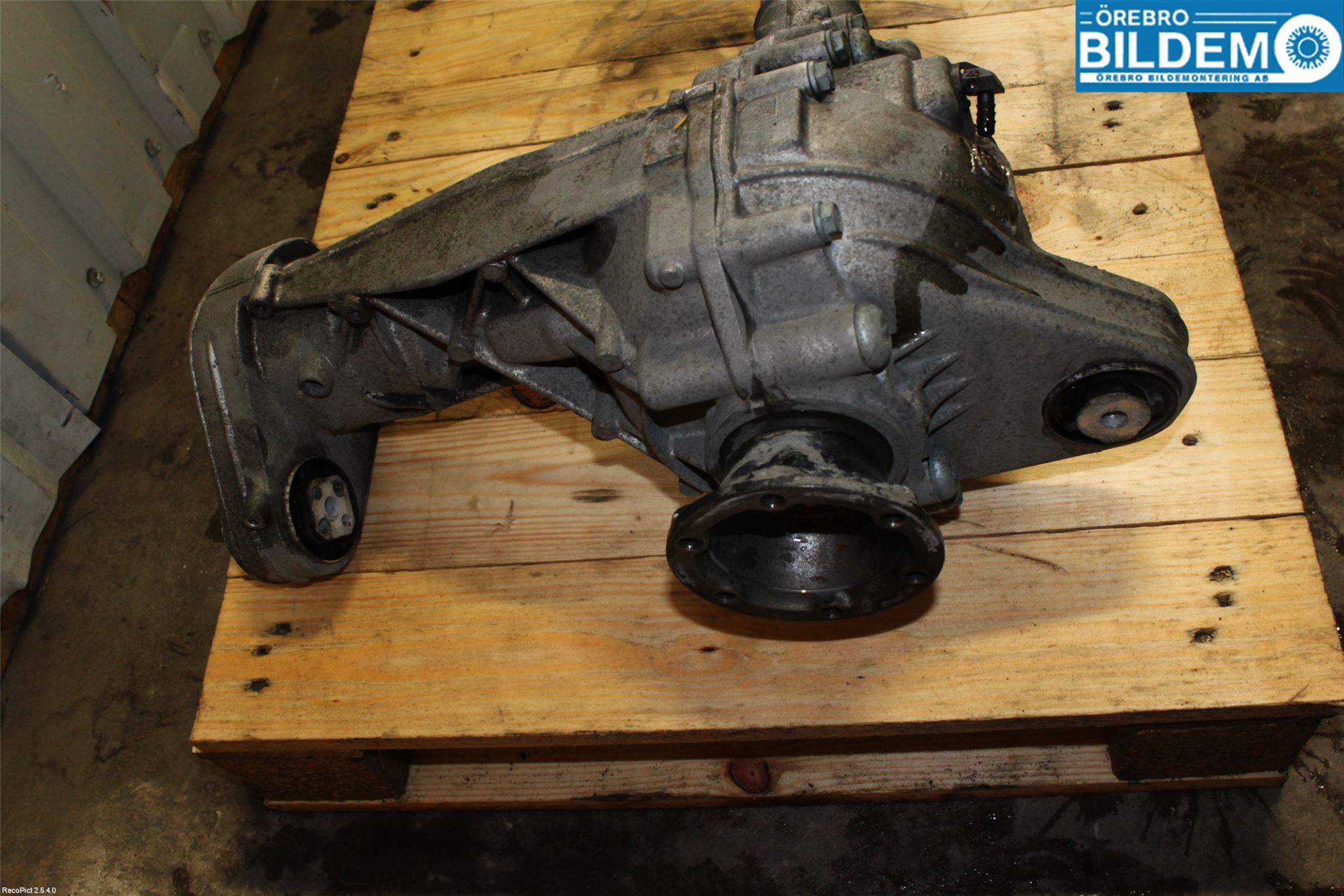 Volkswagen VW TOUAREG 7L 03-10 Framvagn Diffrential