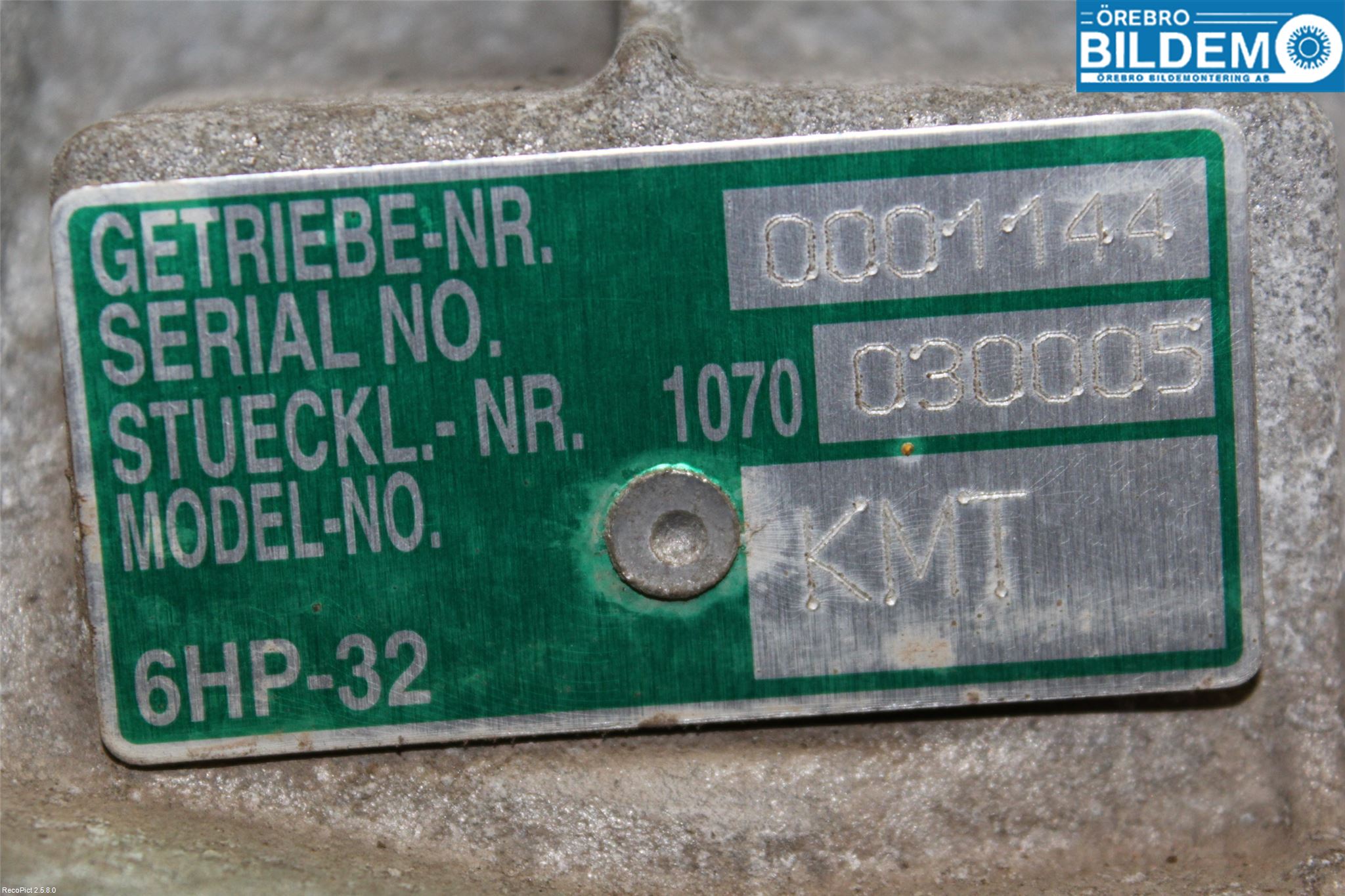 Audi Q7/SQ7 Växellåda Automat