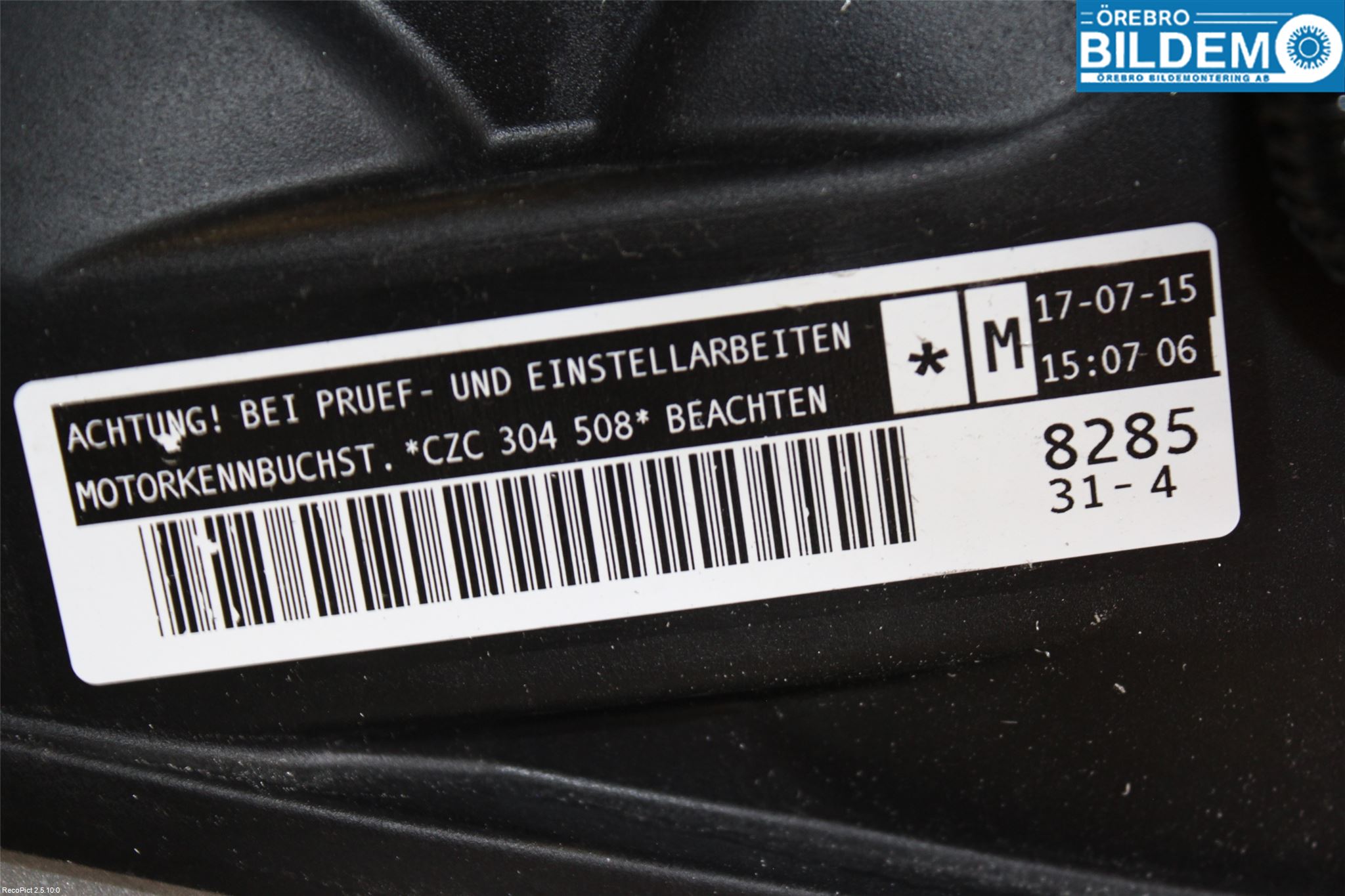 Skoda YETI Motor Bensin