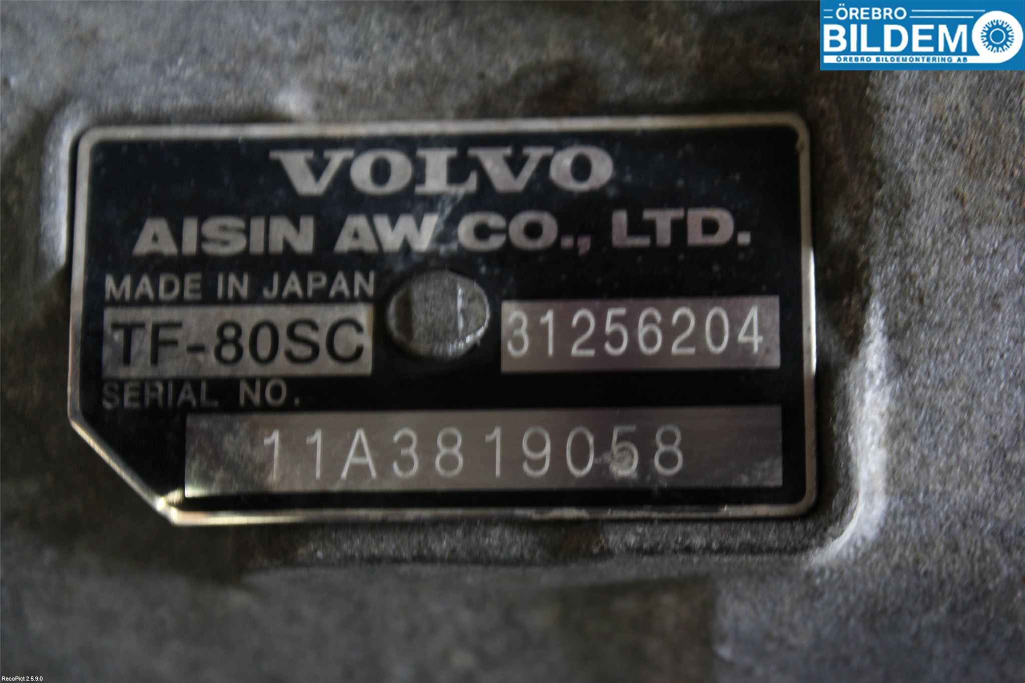 Volvo V70 08-13 Växellåda Automat