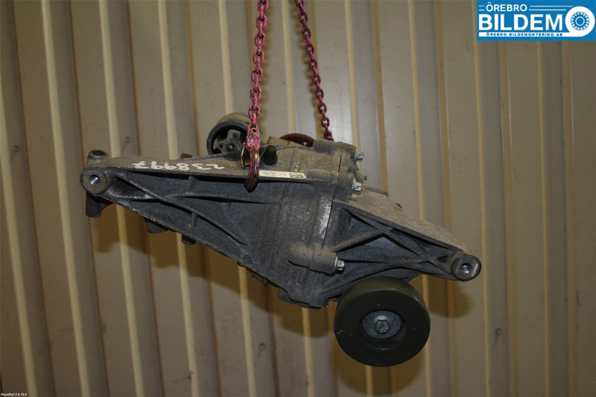 Audi A4/S4 B9 16-19 Bakväxel-Diff