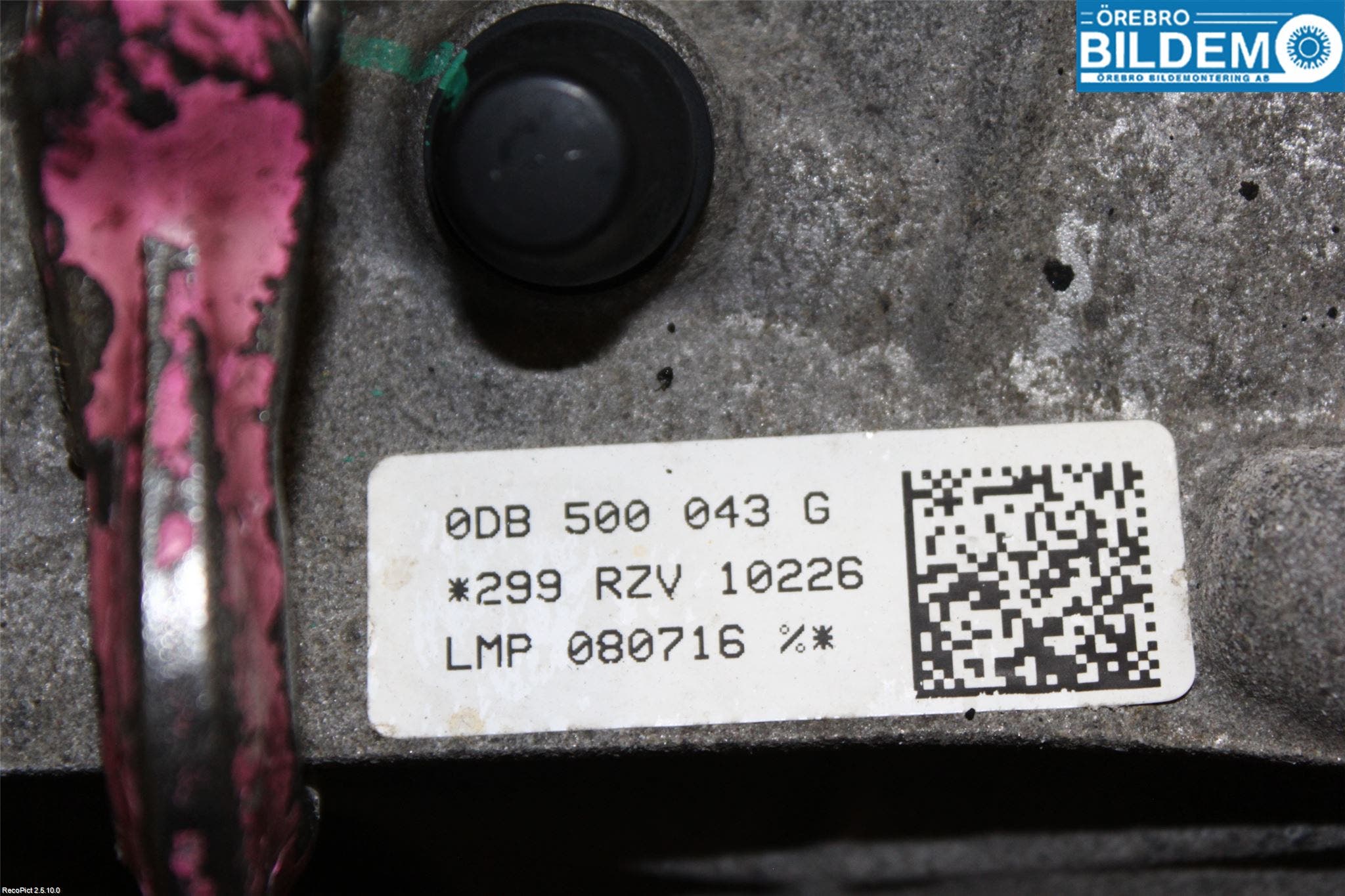 Audi A4/S4 B9 16-19 Bakväxel-Diff