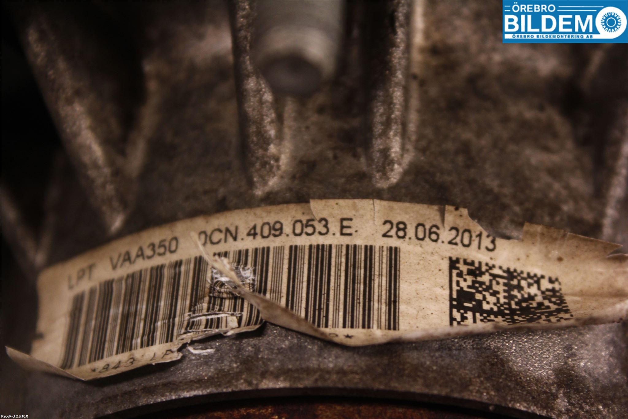 Volkswagen VW GOLF / E-GOLF VII 13-20 Växel Fördelningslåda