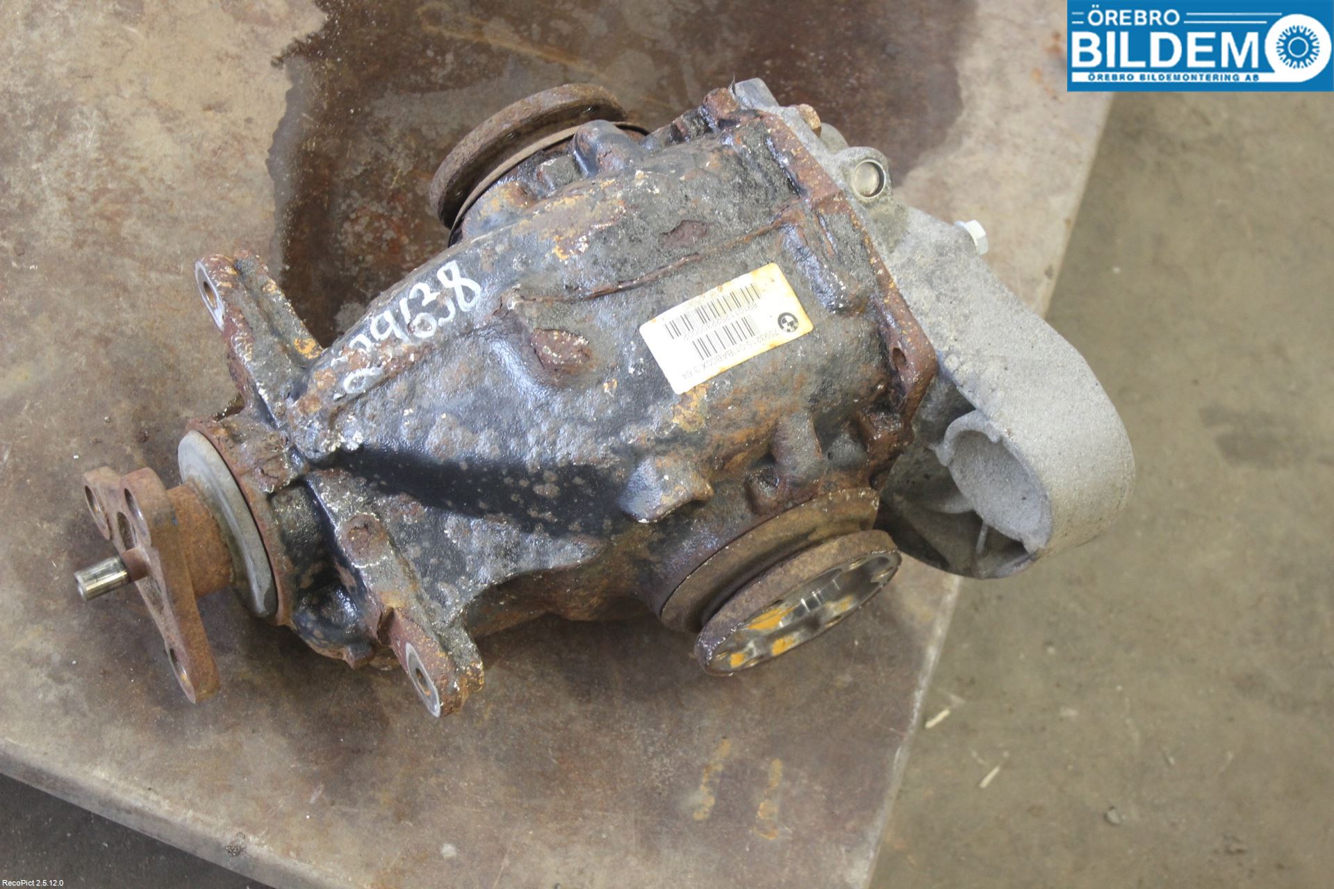 BMW X1 E84 10-15 Bakväxel-Diff