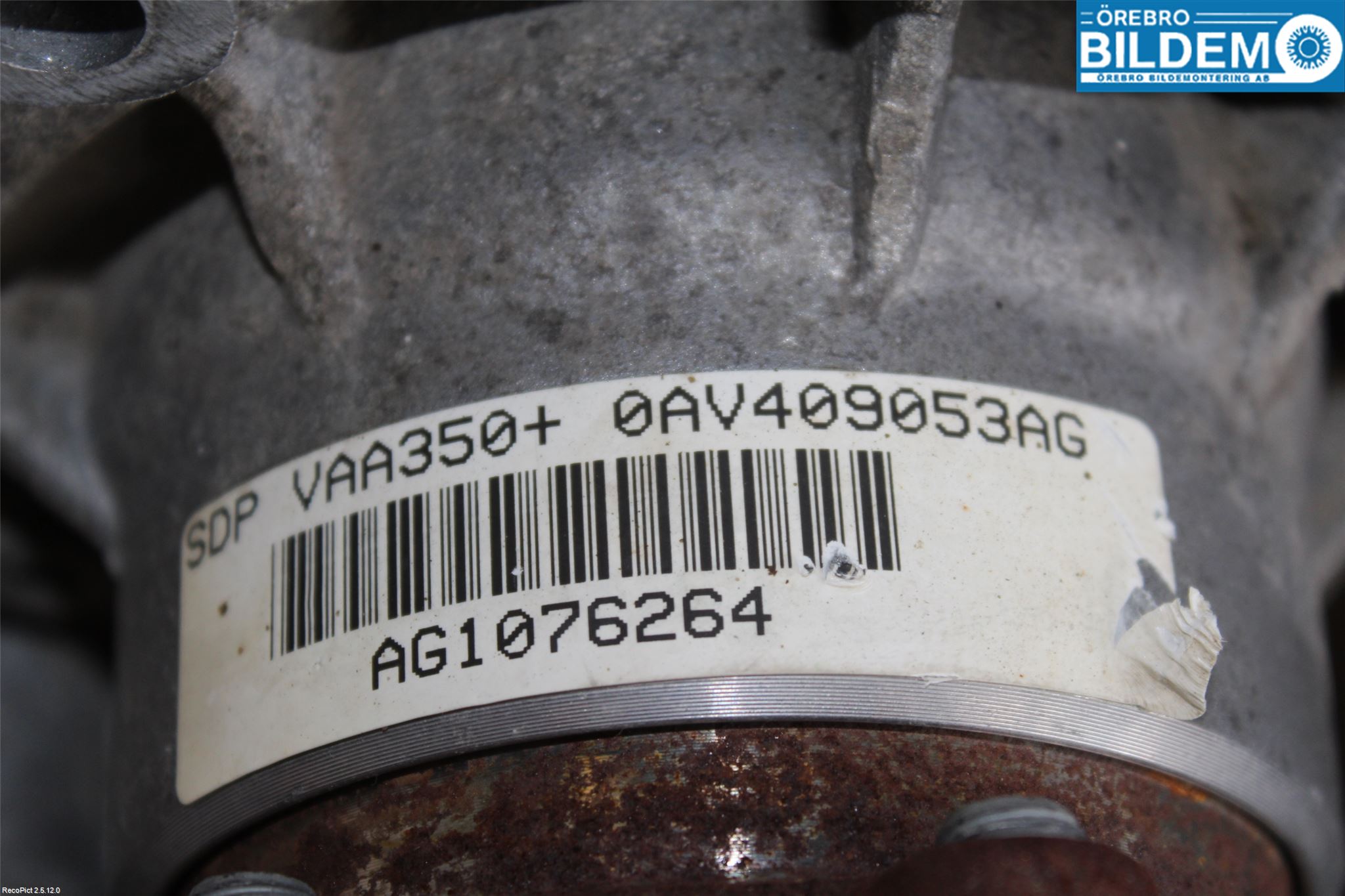 Volkswagen VW PASSAT 11-14 Växellåda Automat