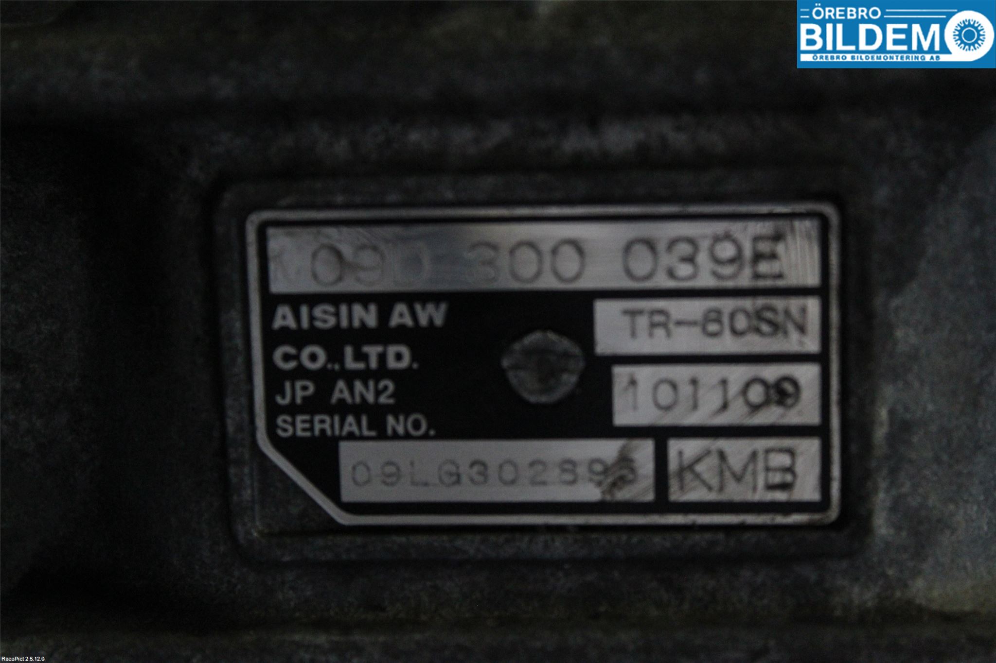 Audi Q7/SQ7 Växellåda Automat