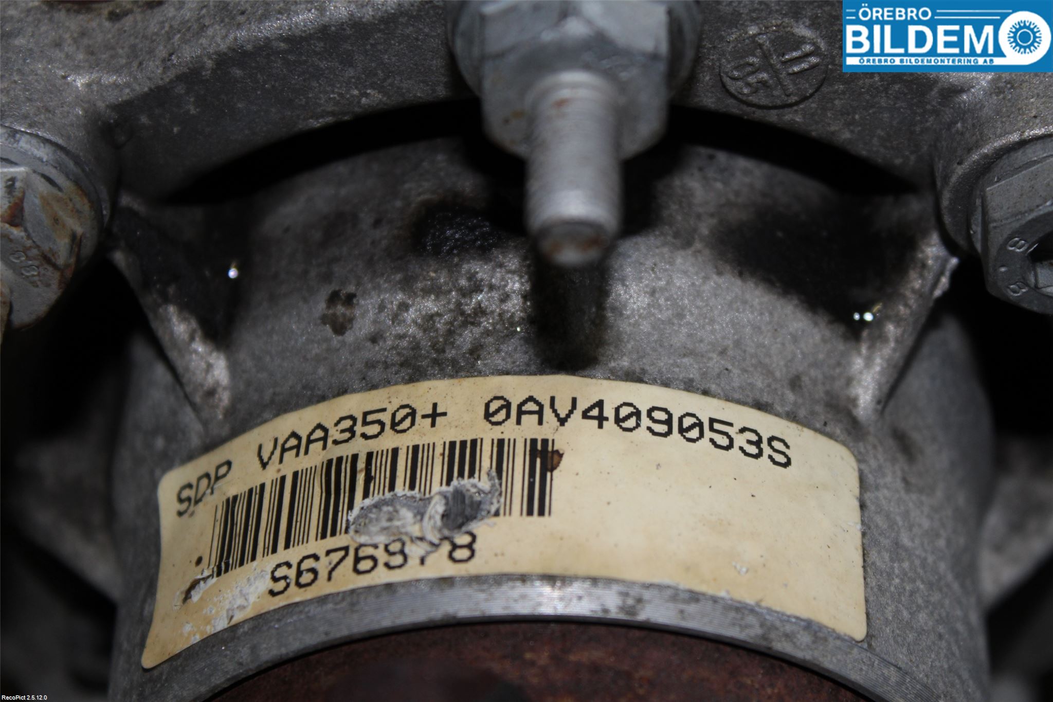 Skoda OCTAVIA (1Z) 05-13 Växellåda Man 6 Vxl