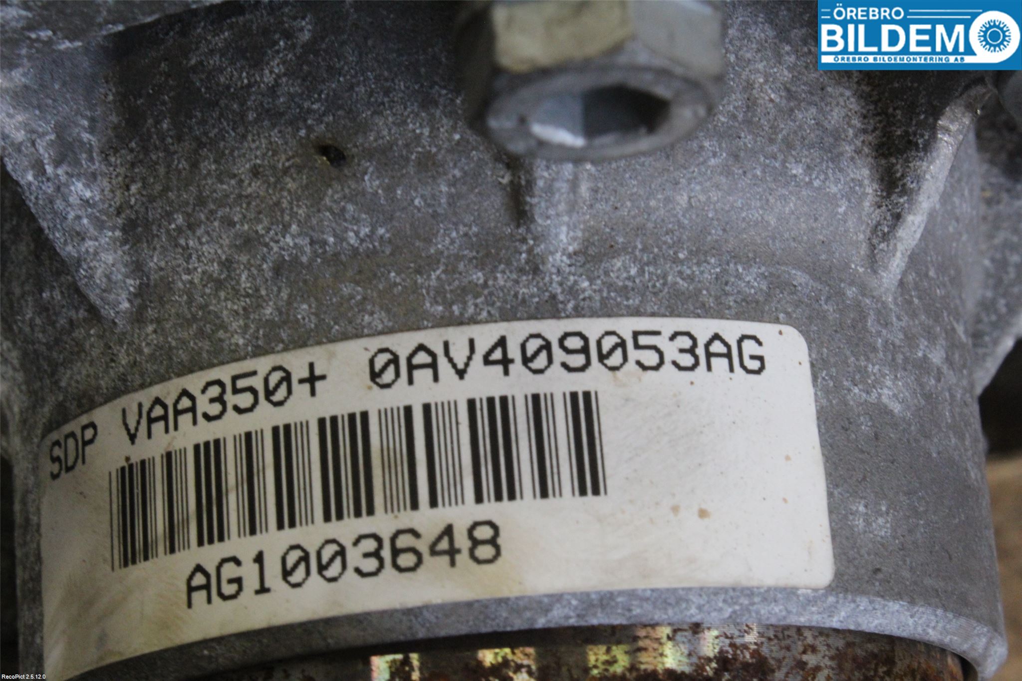 Volkswagen VW PASSAT 11-14 Växellåda Automat