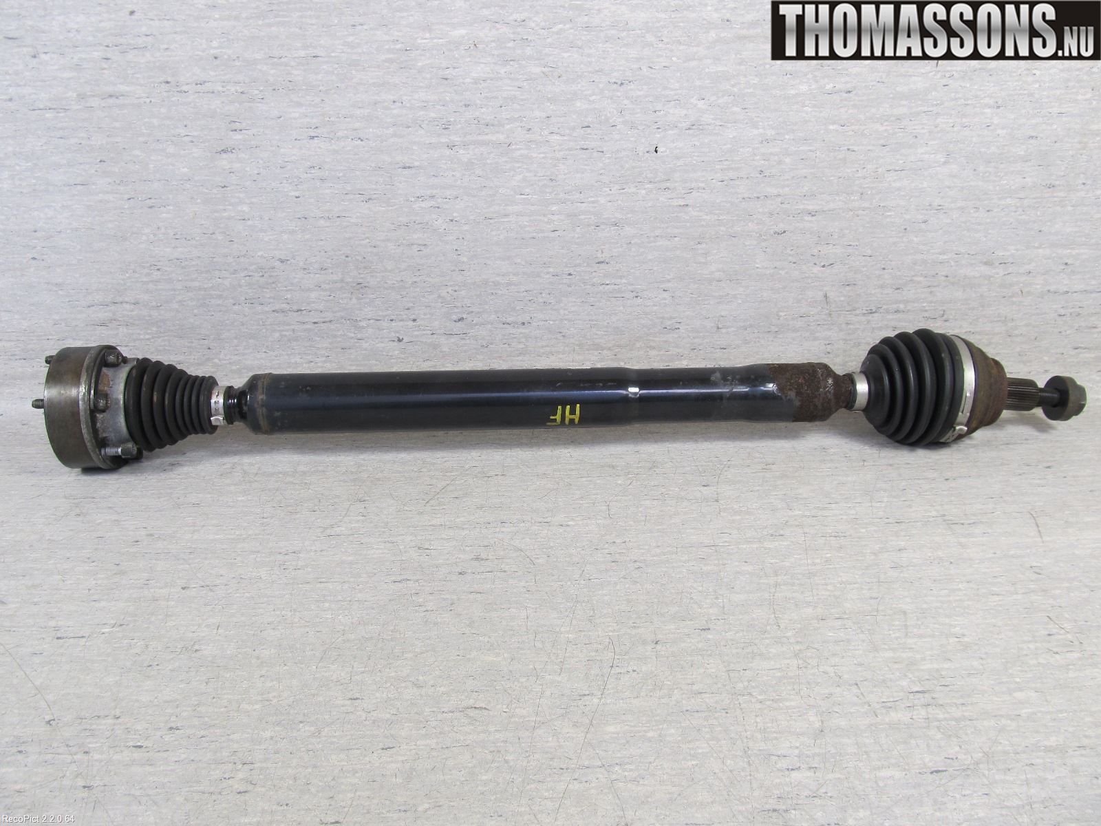Volkswagen VW EOS  06-10 Drivaxel Fram Höger