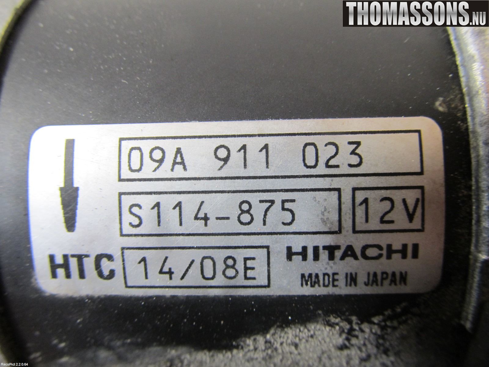 Volkswagen VW SHARAN      01-10 Startmotor