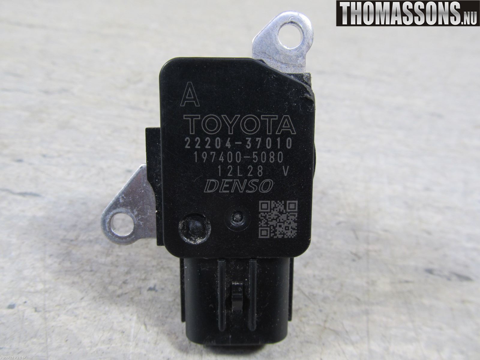 Toyota YARIS XP90 06-11 Injluftmassamätare