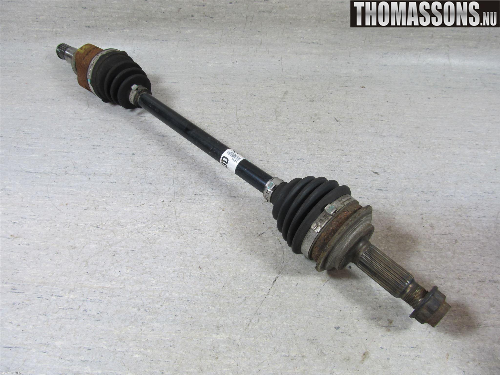 Toyota YARIS XP90 06-11 Drivaxel Fram Vänster