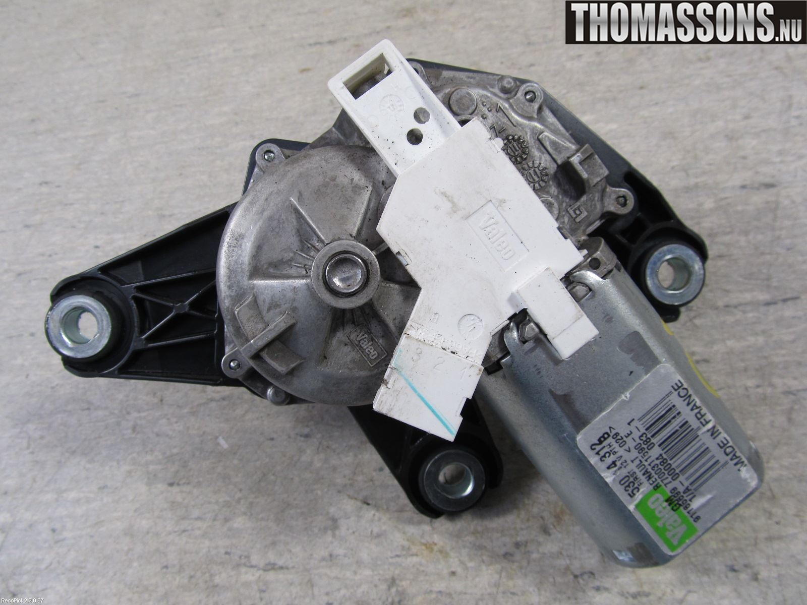 Renault TRAFIC   02-14 Torkarmotor Baklucka