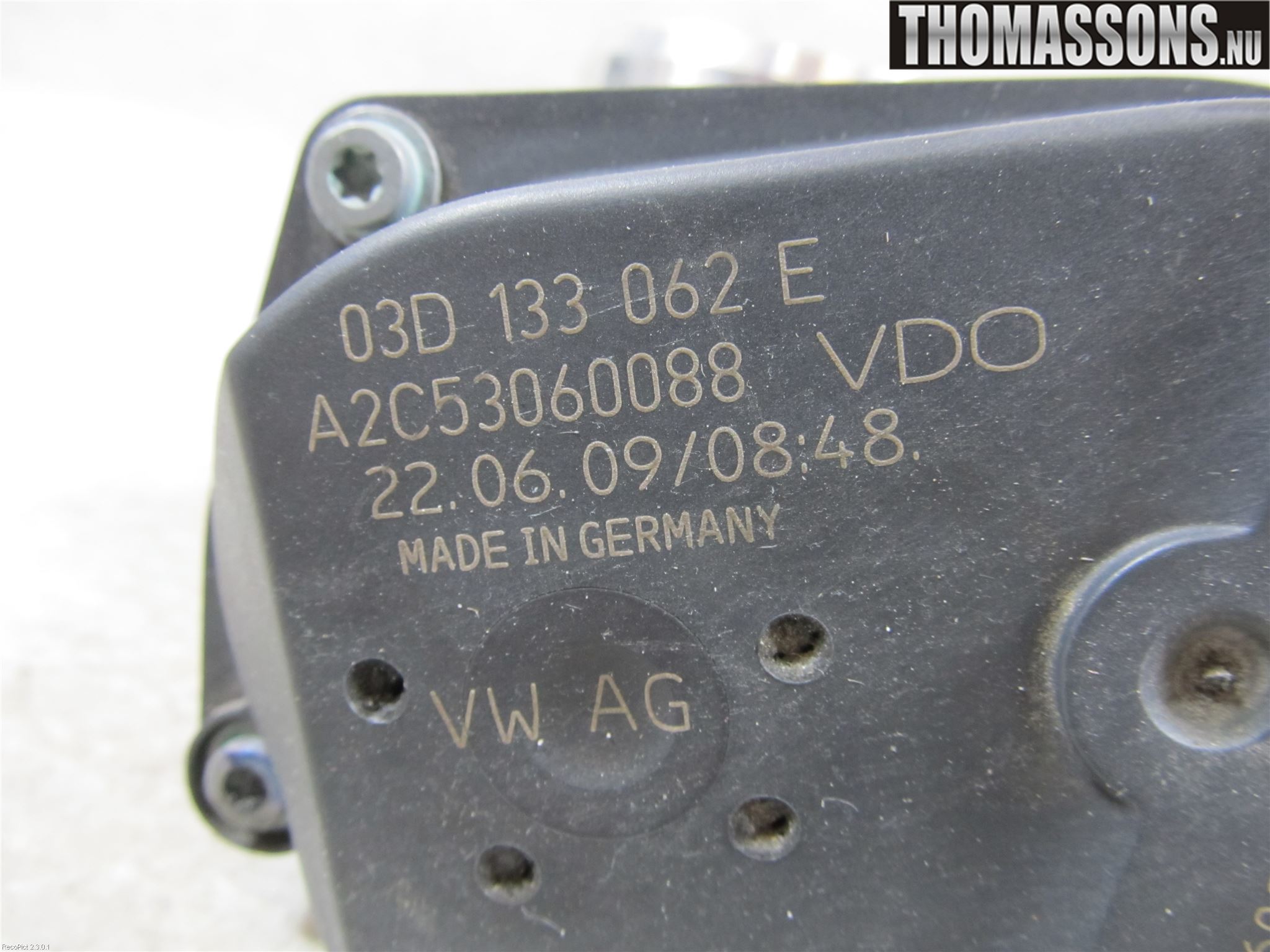 Skoda FABIA 07-14 Injspjällhus