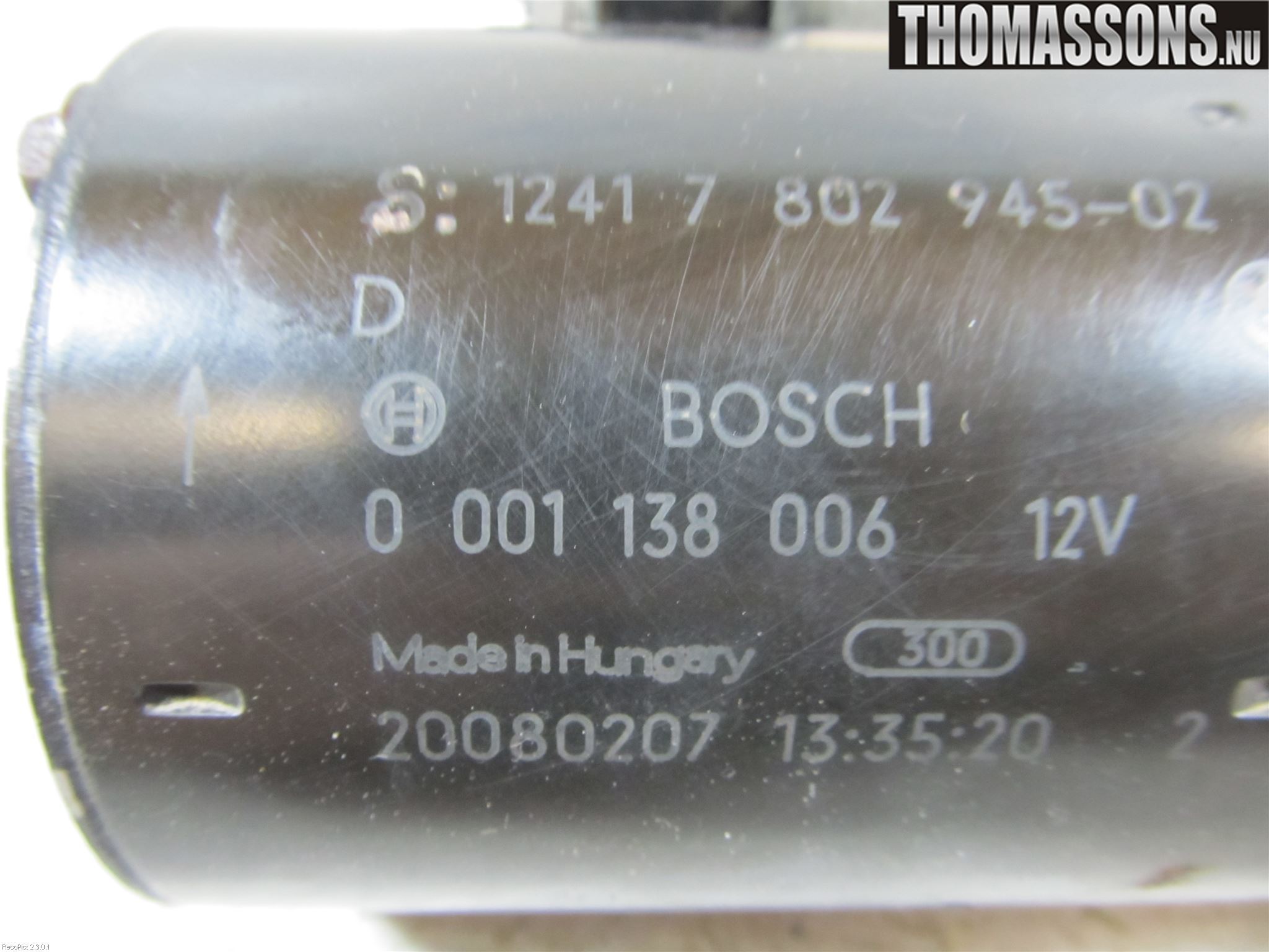 Mini CLUBMAN R55 06-14 Startmotor Diesel